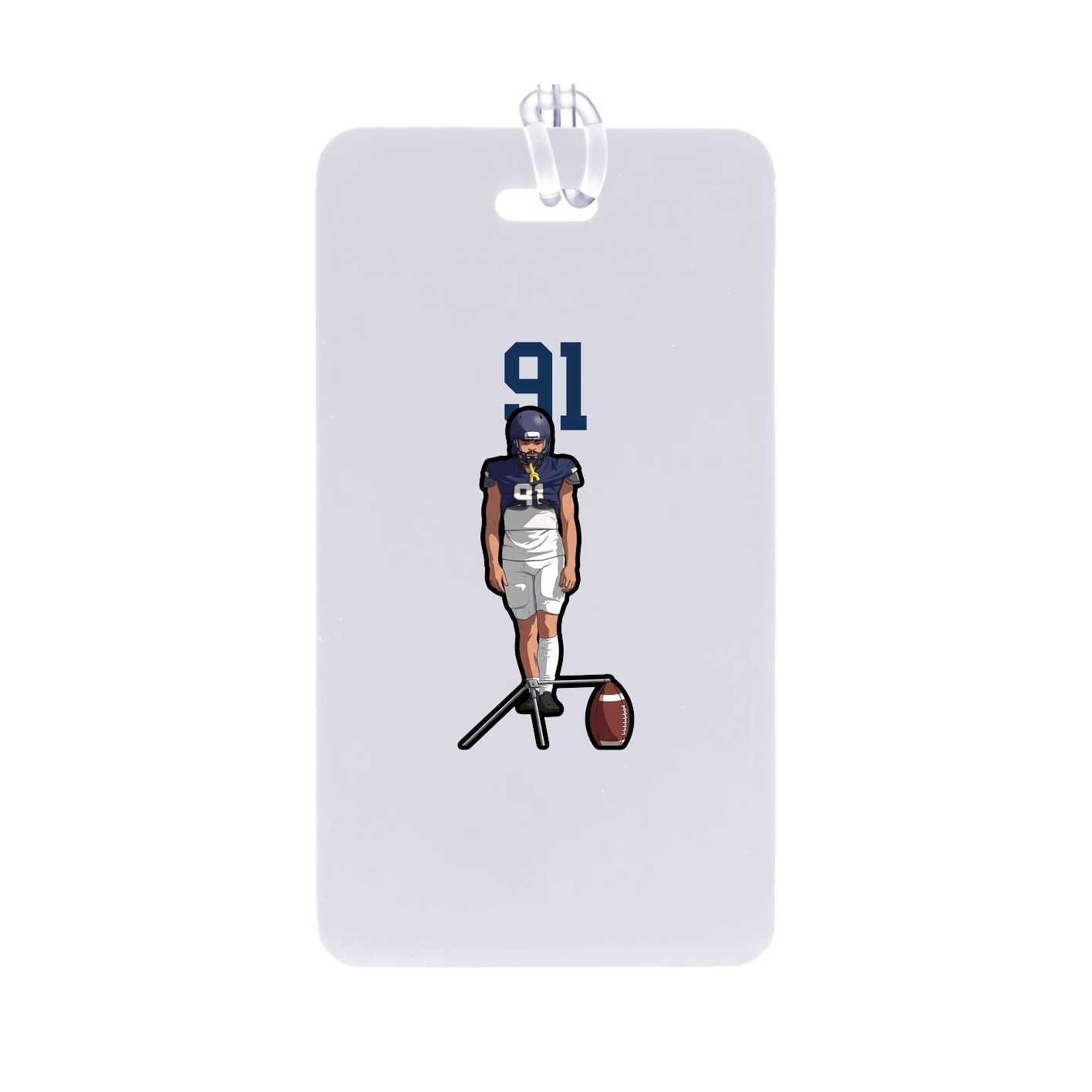 Bag Tag — Number Top in Classic