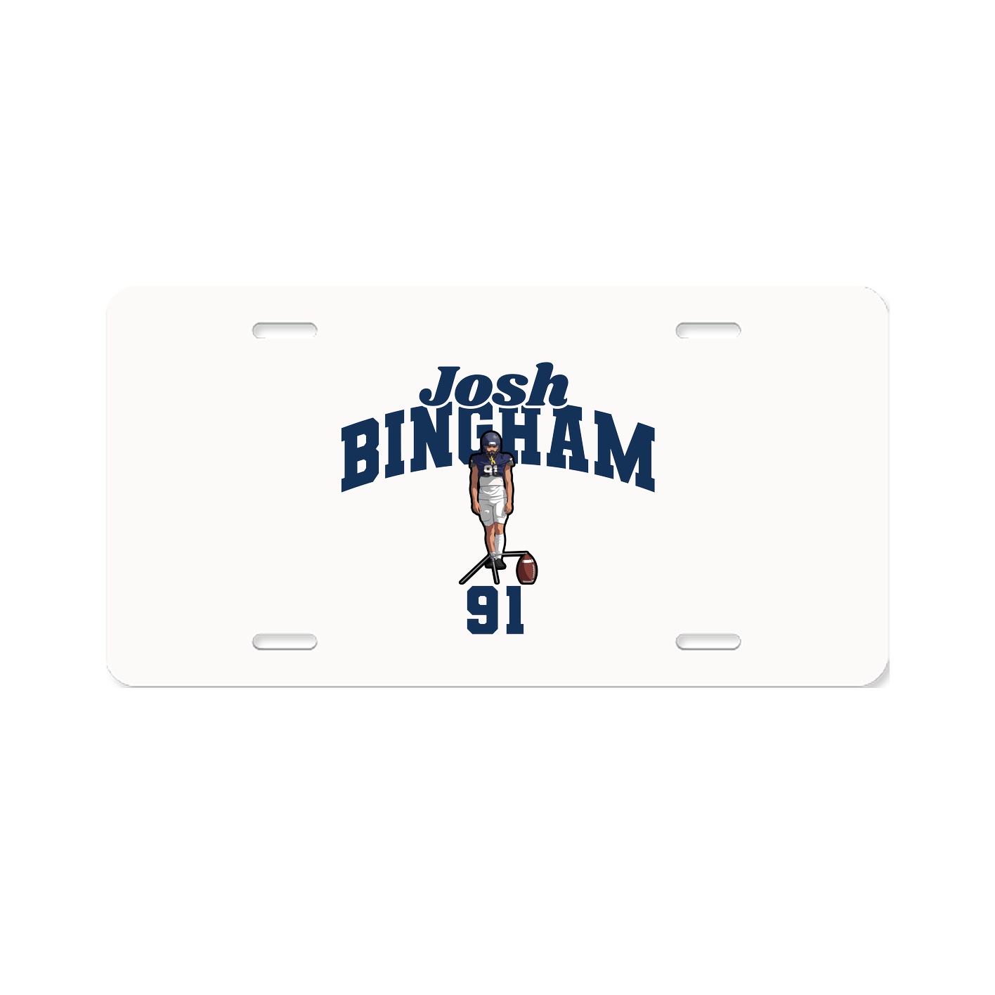License Plate — Signature Arch in Classic
