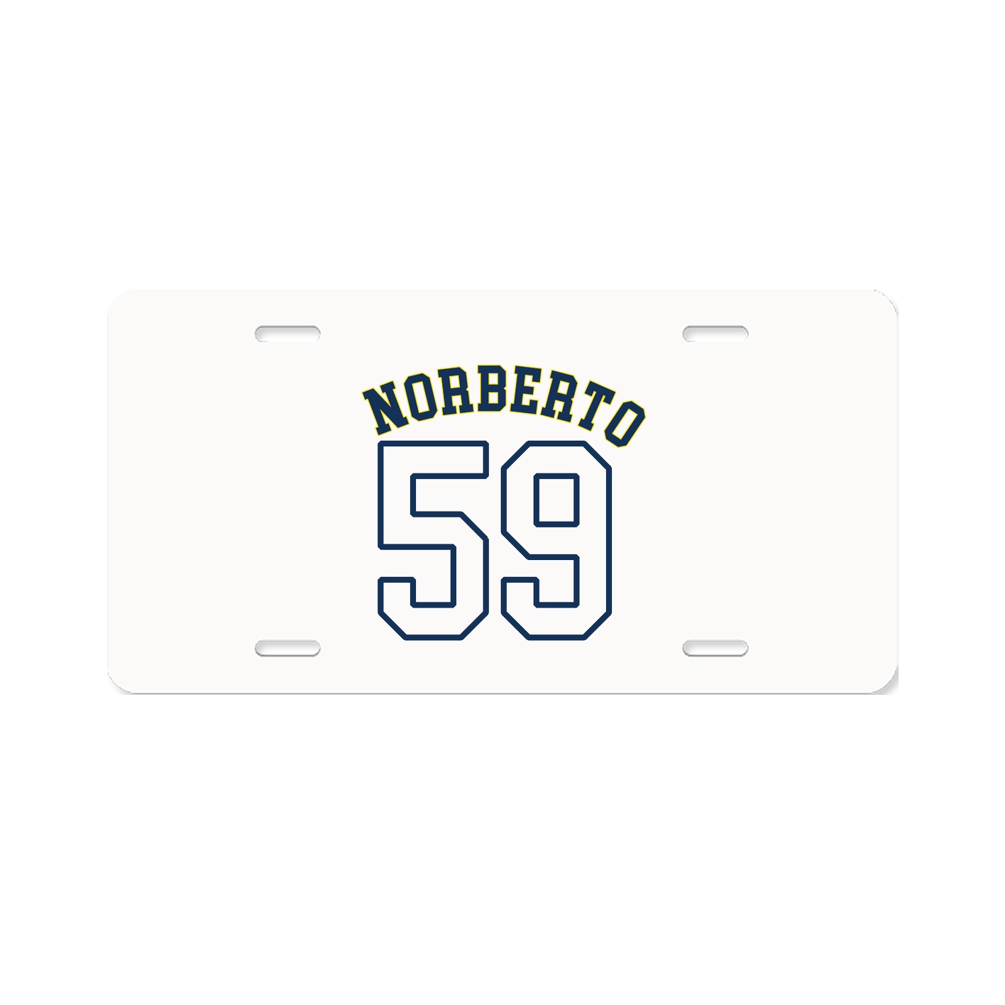 License Plate — Shirsey Arch in Classic