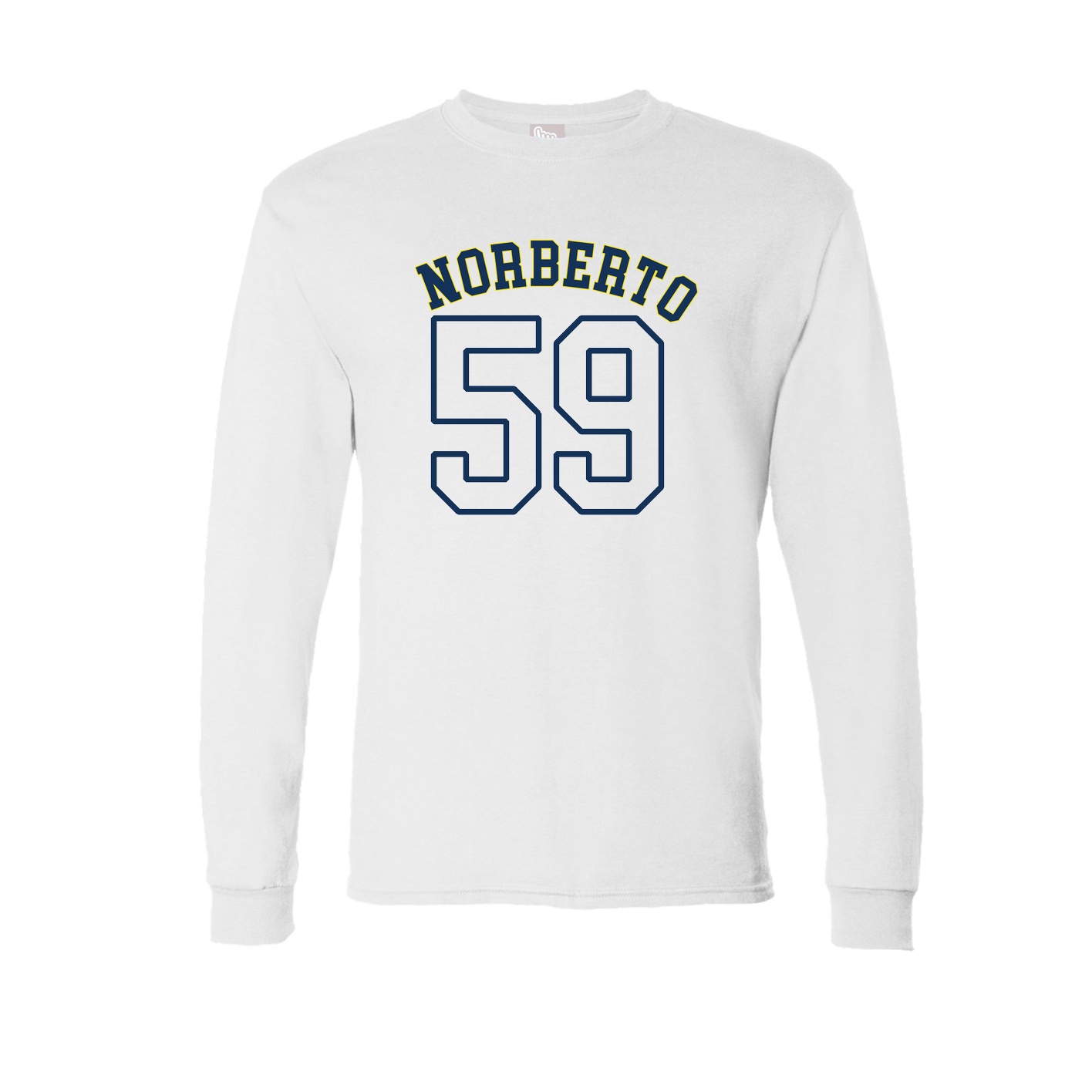 Long Sleeve Tee — Shirsey Arch in White