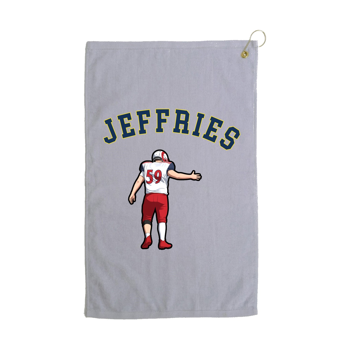 Golf Towel — Shirsey Arch in Grey