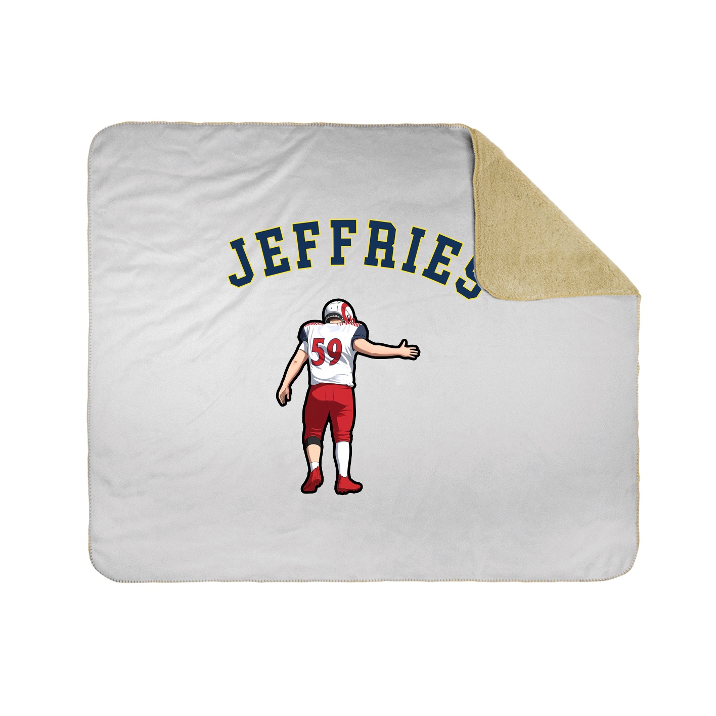 Throw Blanket — Shirsey Arch in White
