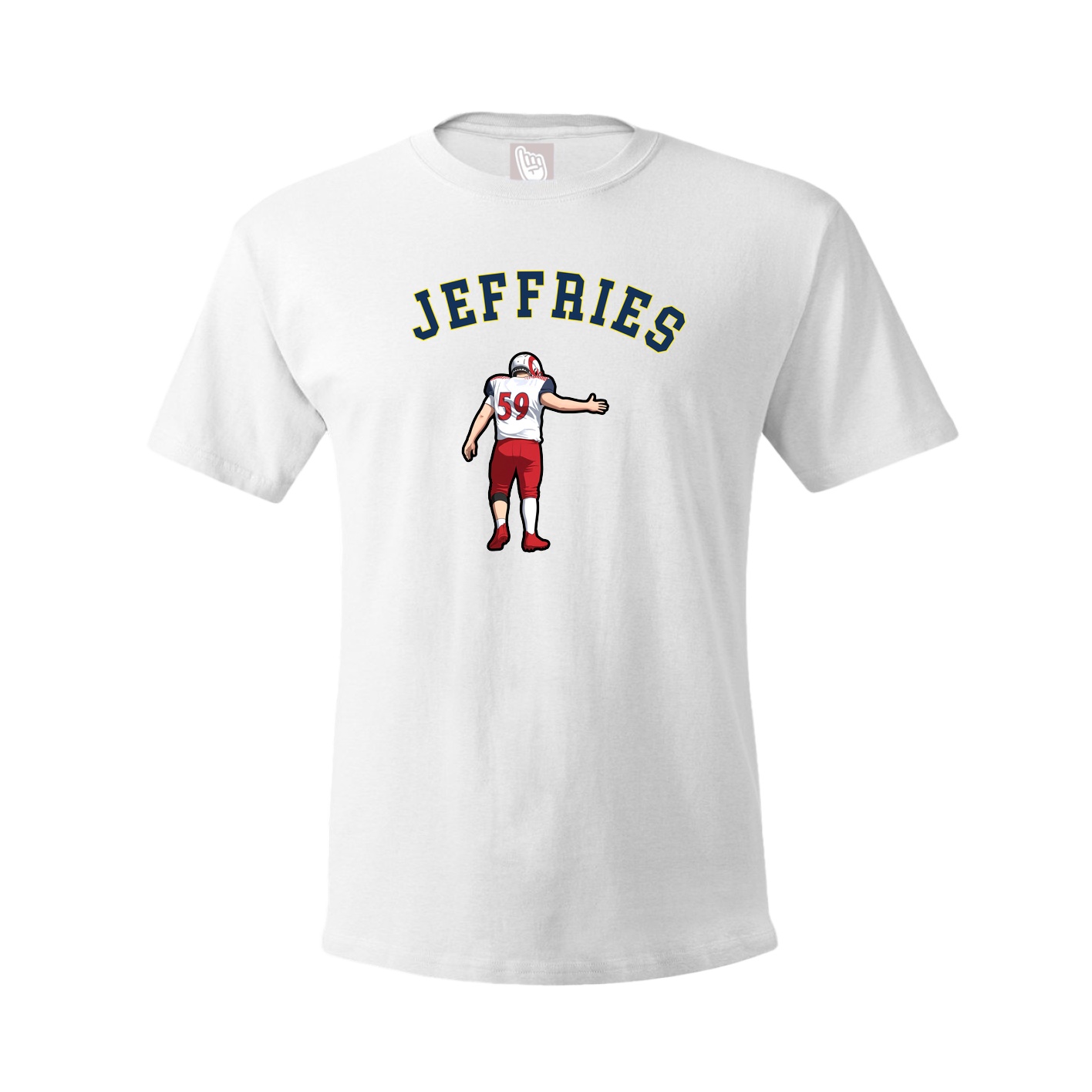 Youth Tee — Shirsey Arch in White
