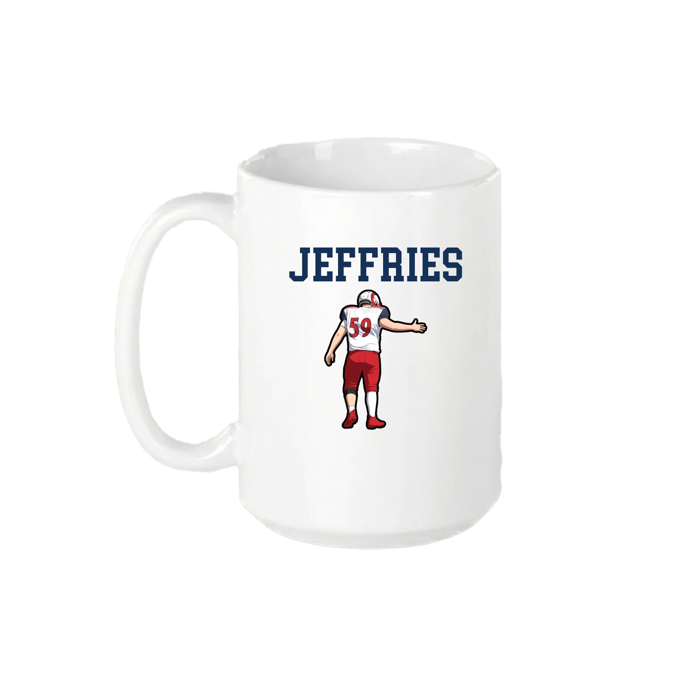 15oz Coffee Mug — Shirsey in White