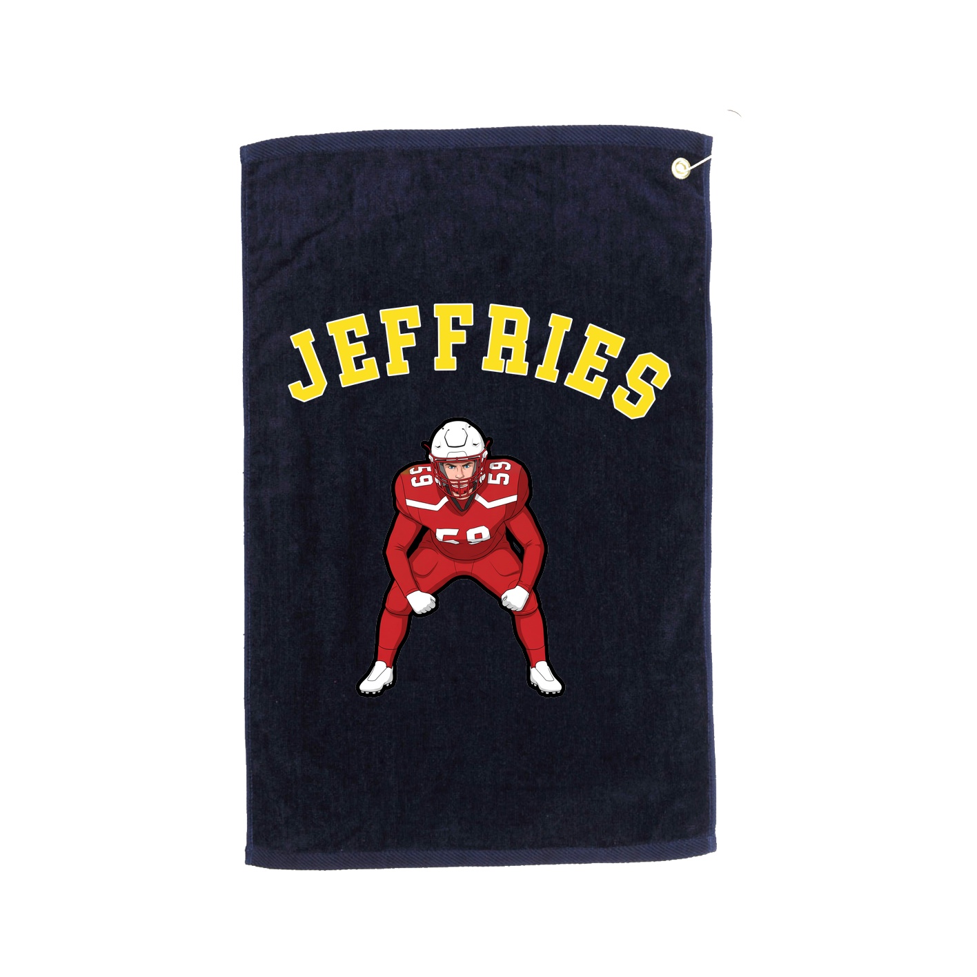 Golf Towel — Shirsey Arch in Navy