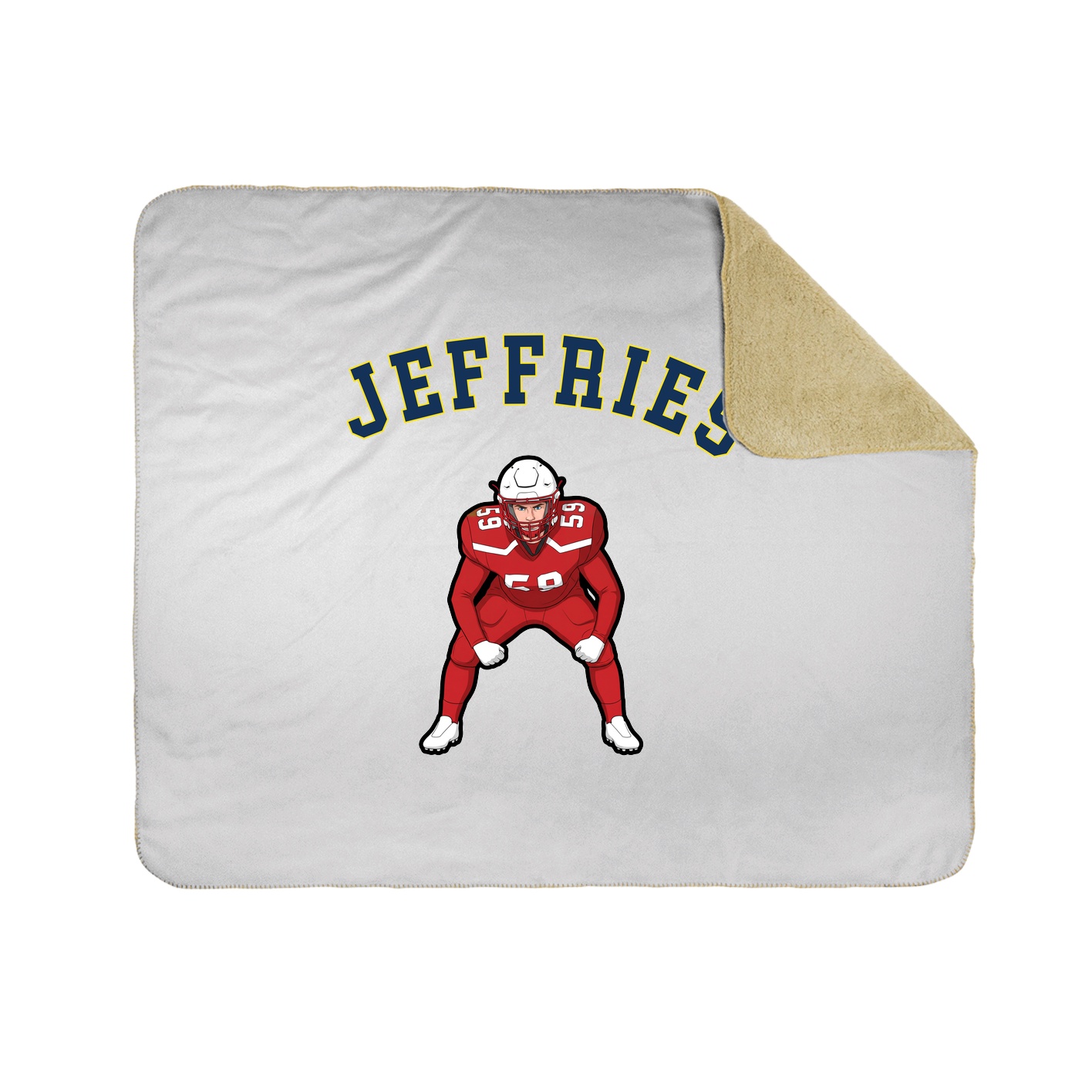 Throw Blanket — Shirsey Arch in White