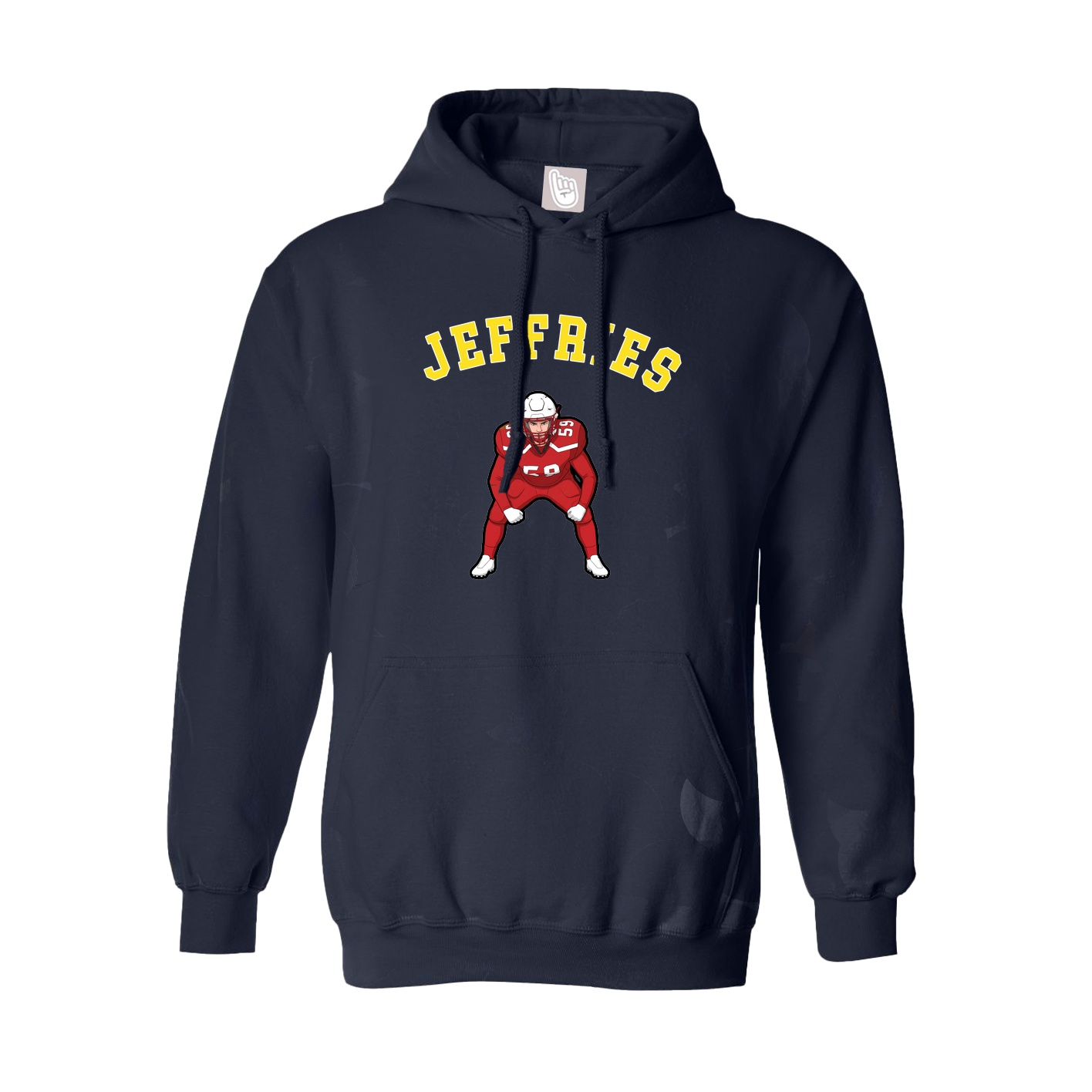Youth Hoodie — Shirsey Arch in Navy