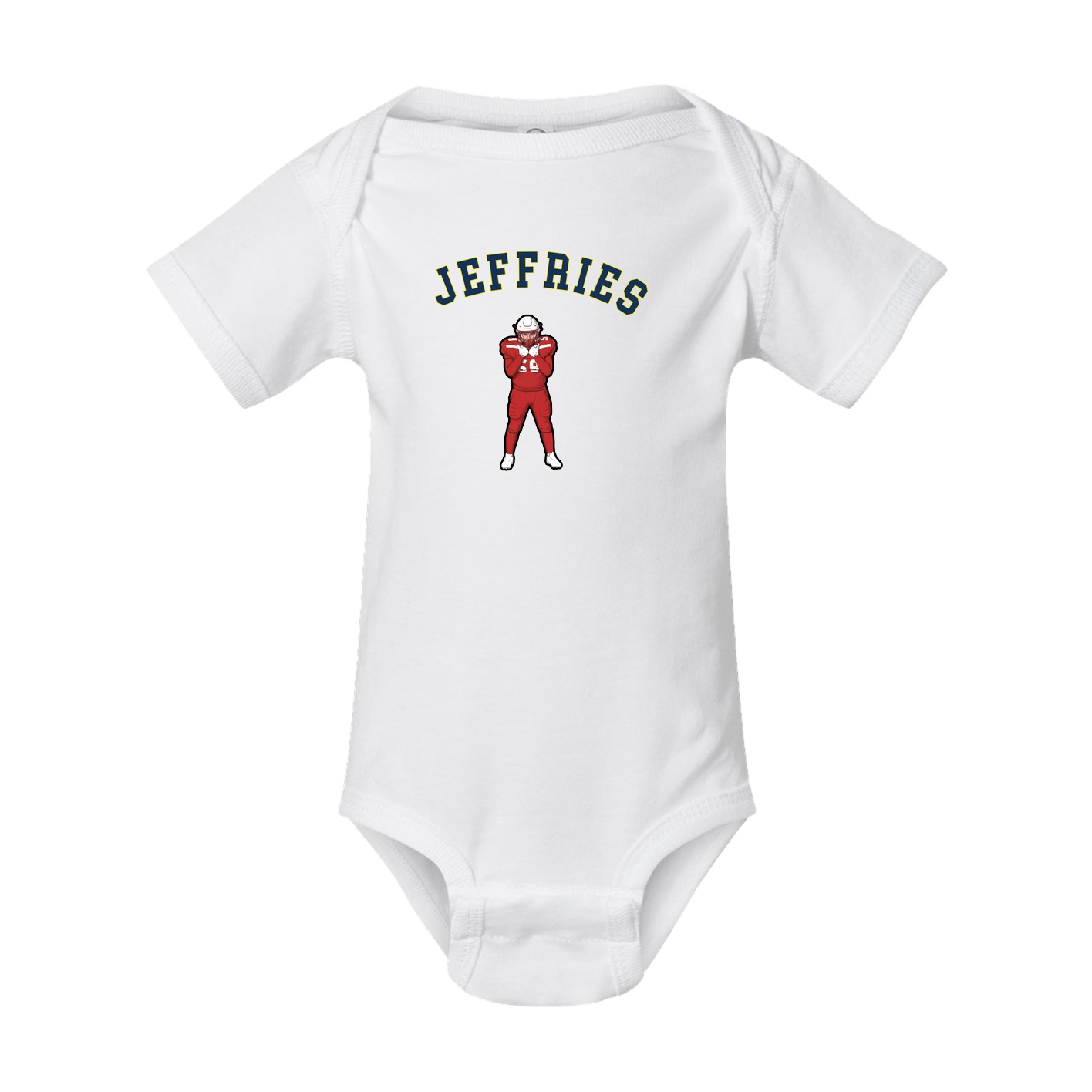 Baby Onesie — Shirsey Arch in White