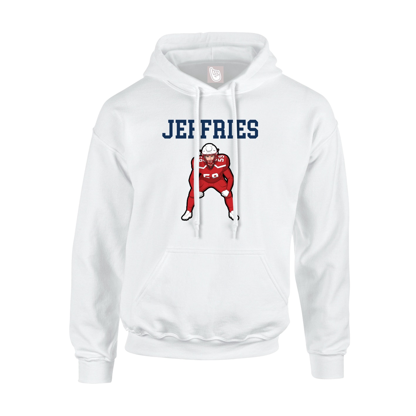 Youth Hoodie — Shirsey in White