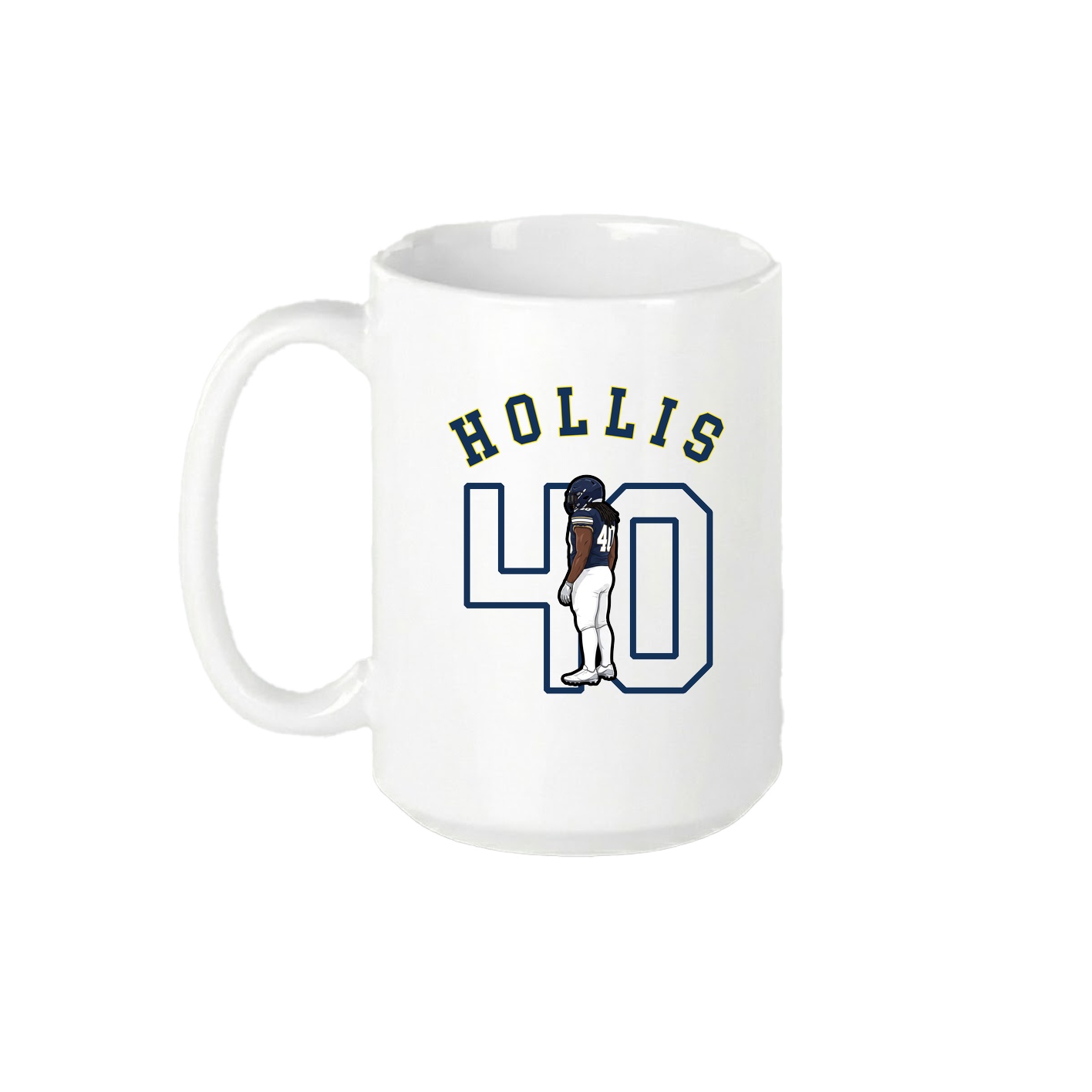 15oz Coffee Mug — Shirsey Arch in White