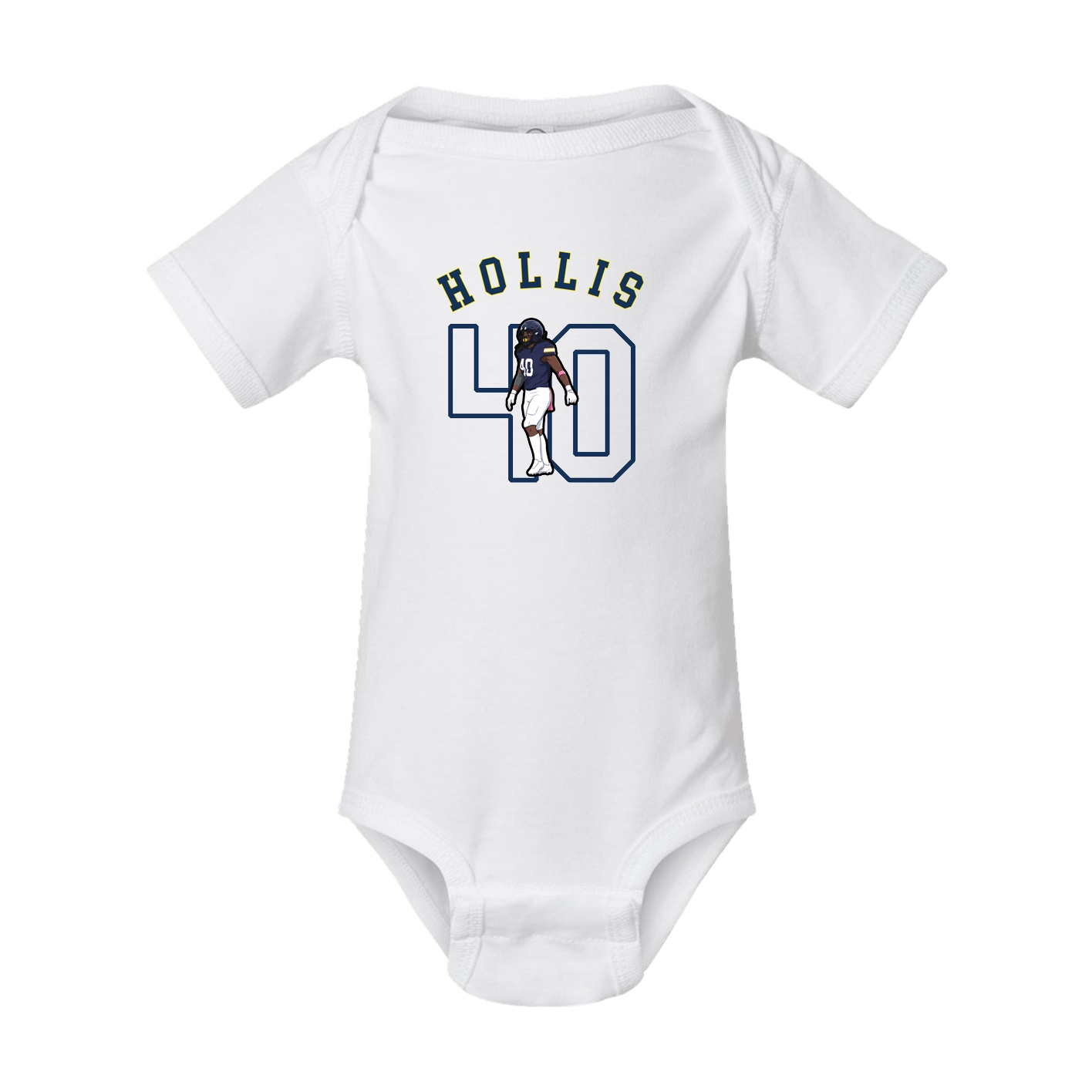 Baby Onesie — Shirsey Arch in White