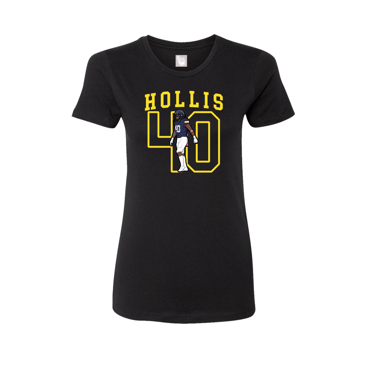 Fitted Women's Tee — Shirsey in Black