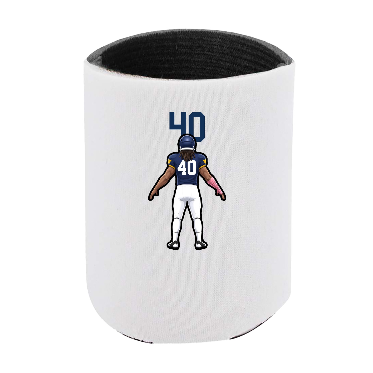 Can Holder — Number Top in White