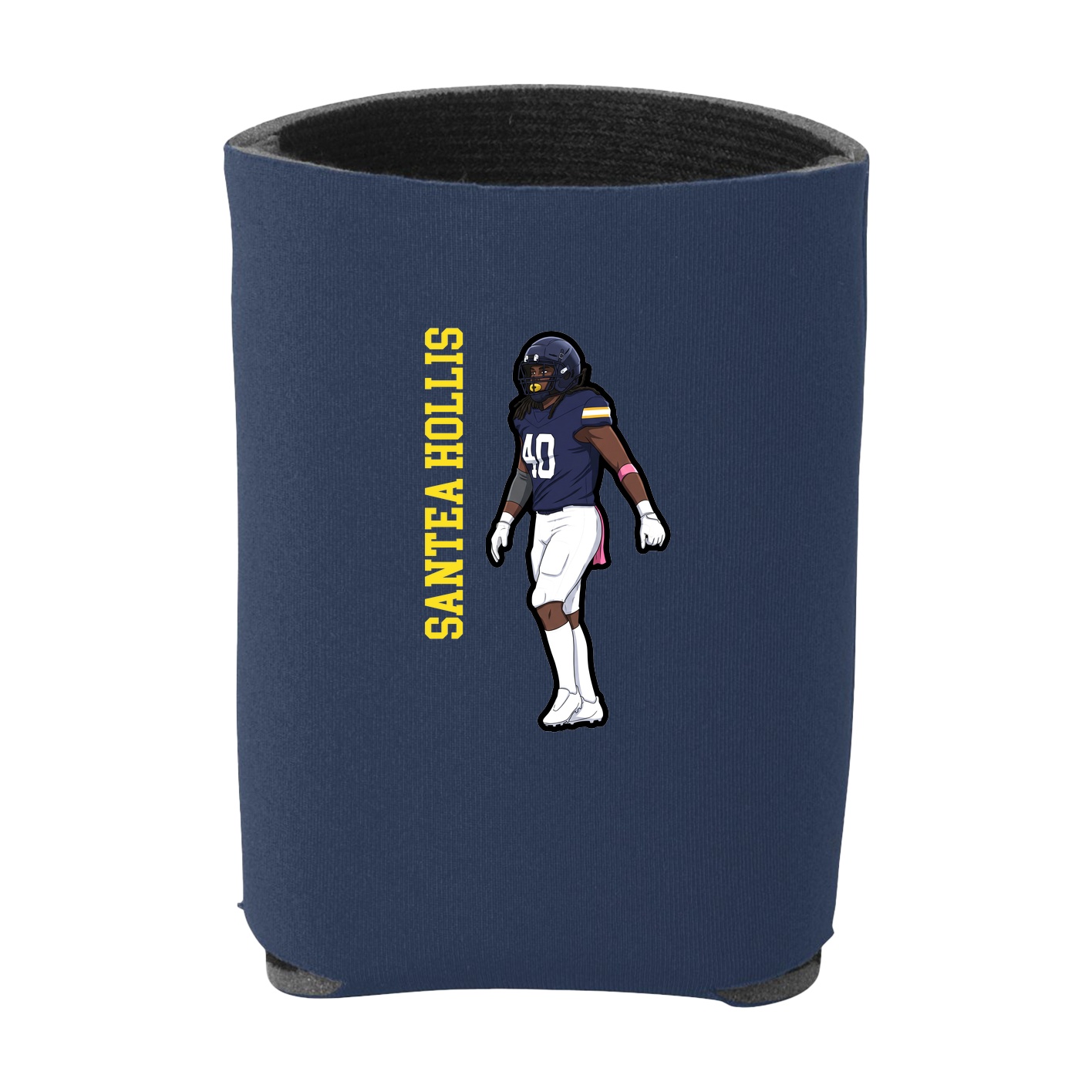 Can Holder — Name Vertical in Navy
