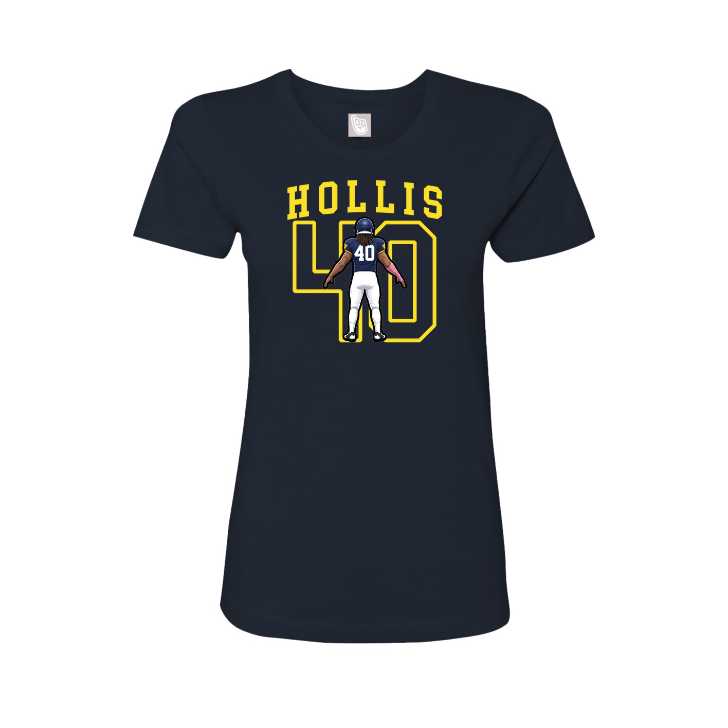 Fitted Women's Tee — Shirsey in Navy