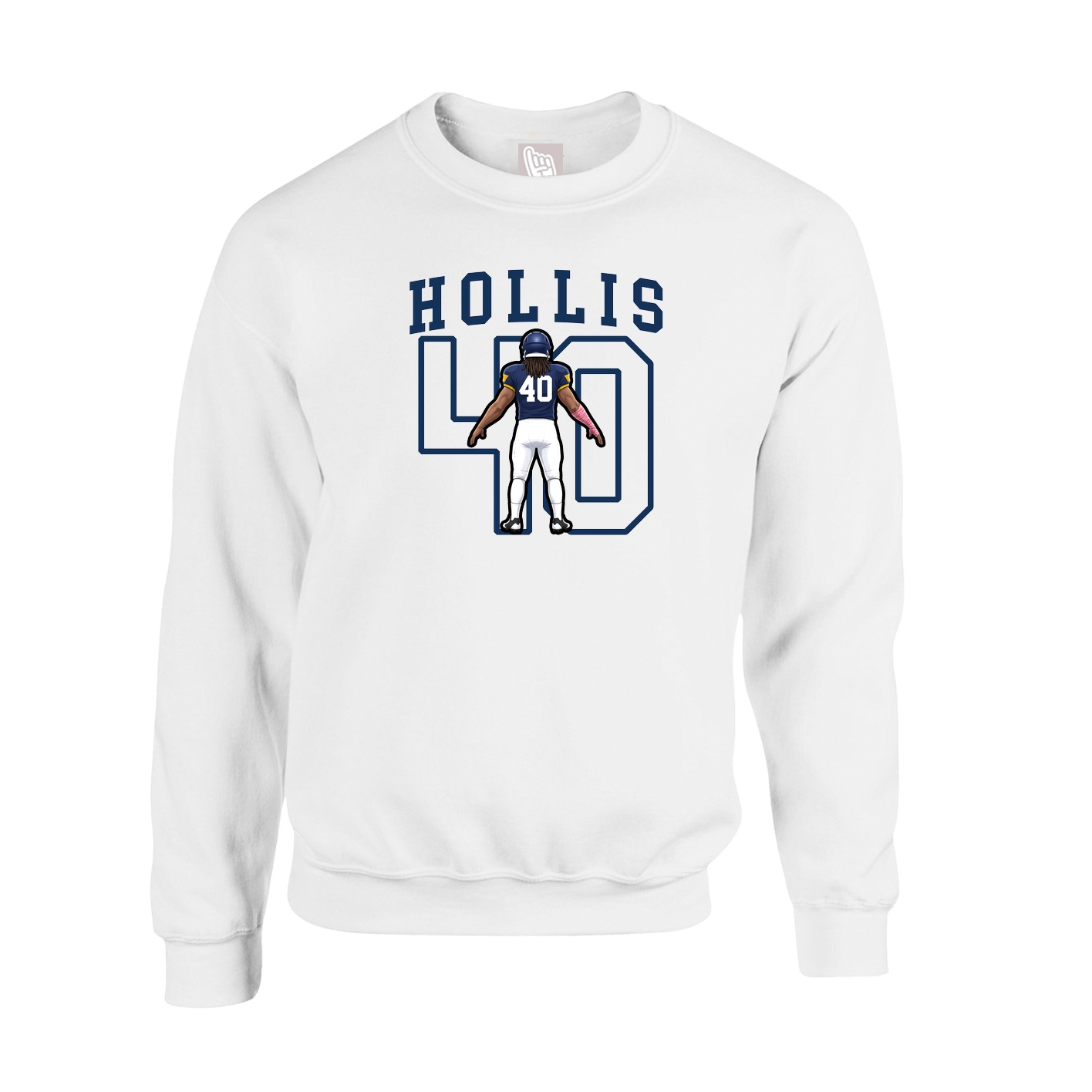 Fleece Crew — Shirsey in White