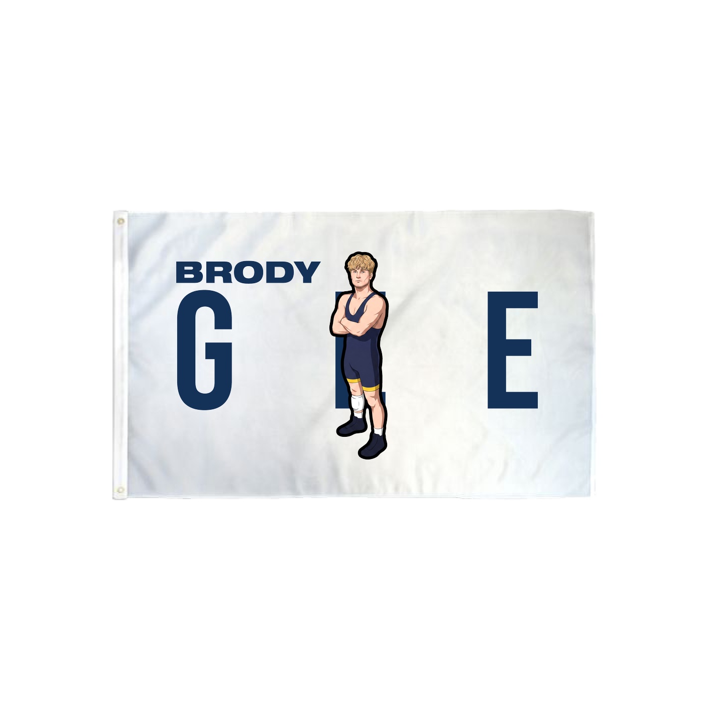 3x5 Flag — Player Name in Classic
