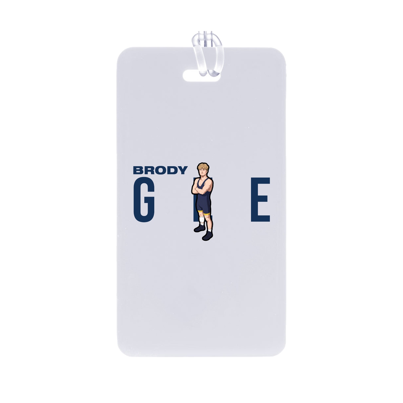 Bag Tag — Player Name in Classic