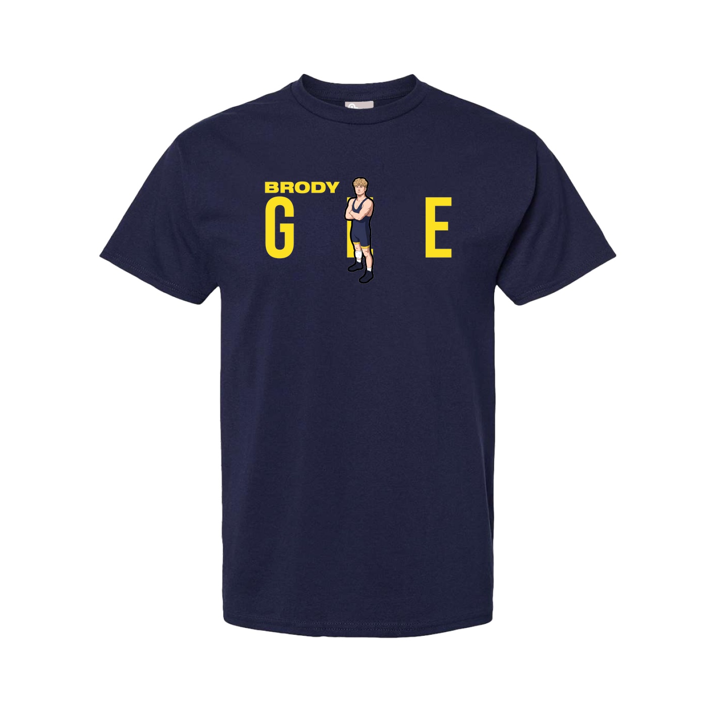 Youth Tee — Player Name in Navy