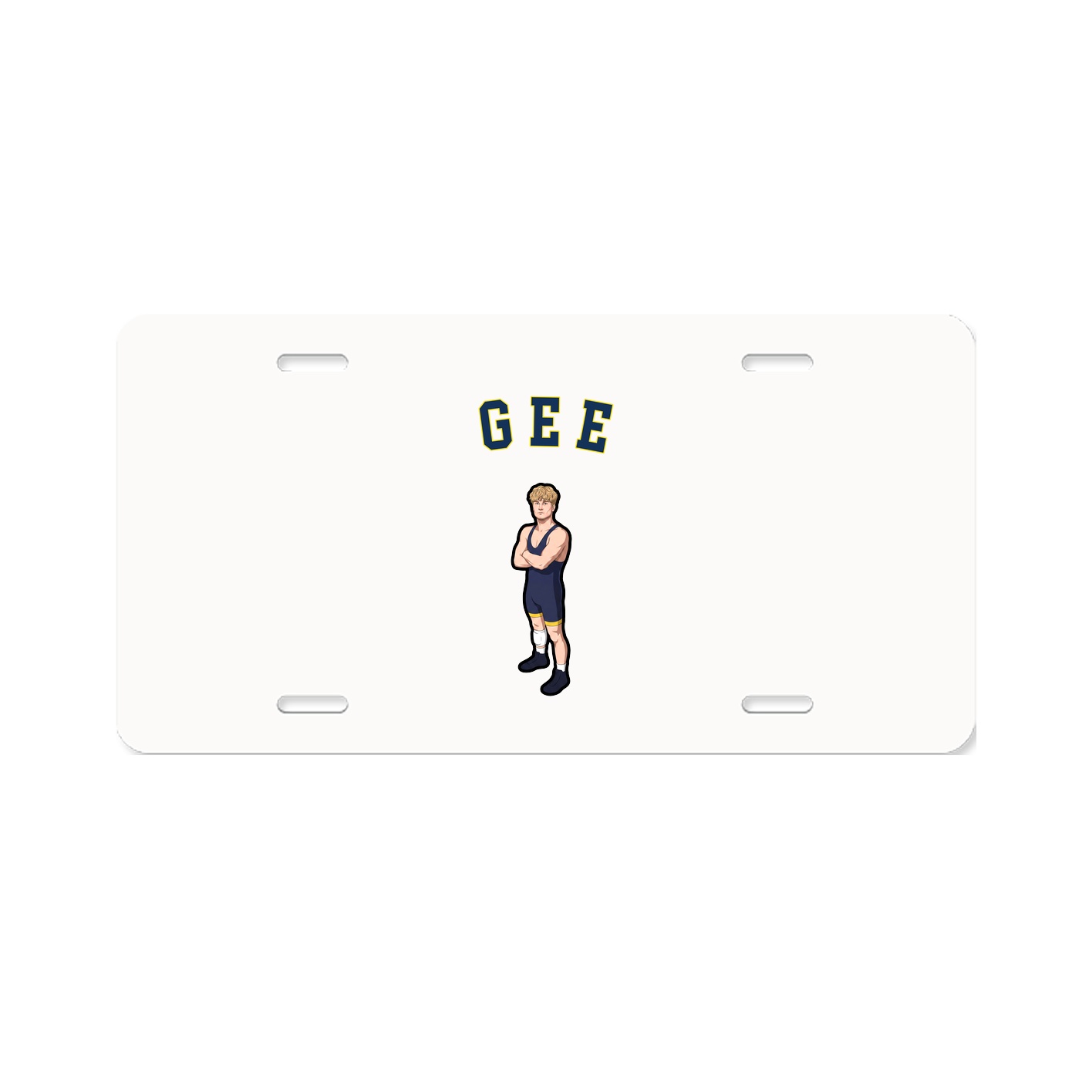 License Plate — Shirsey Arch in Classic