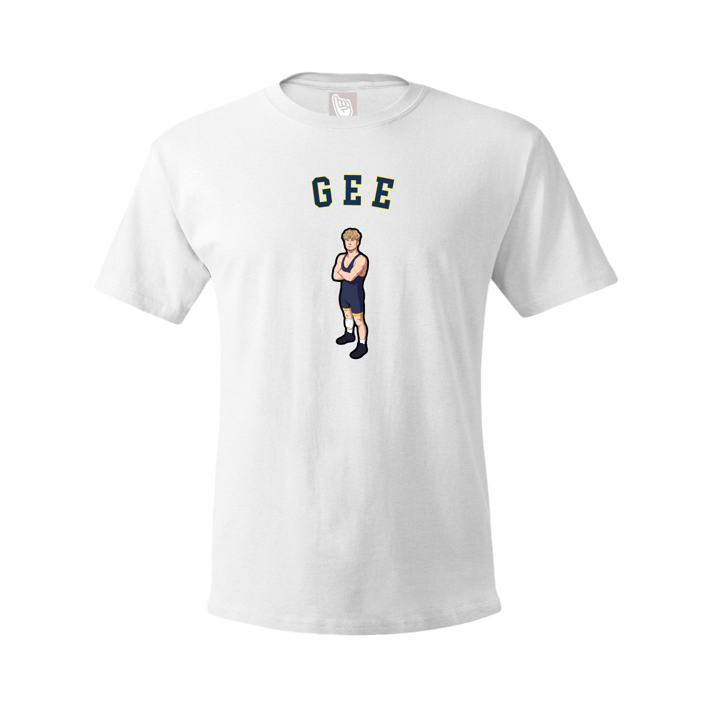 Youth Tee — Shirsey Arch in White