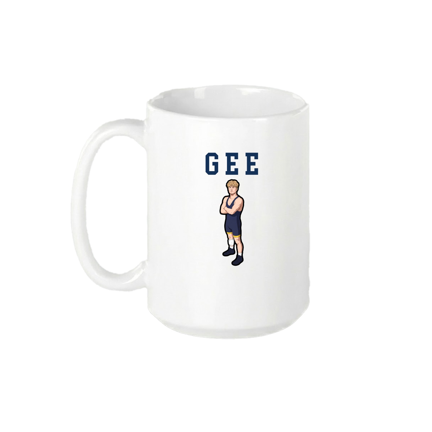 15oz Coffee Mug — Shirsey in White