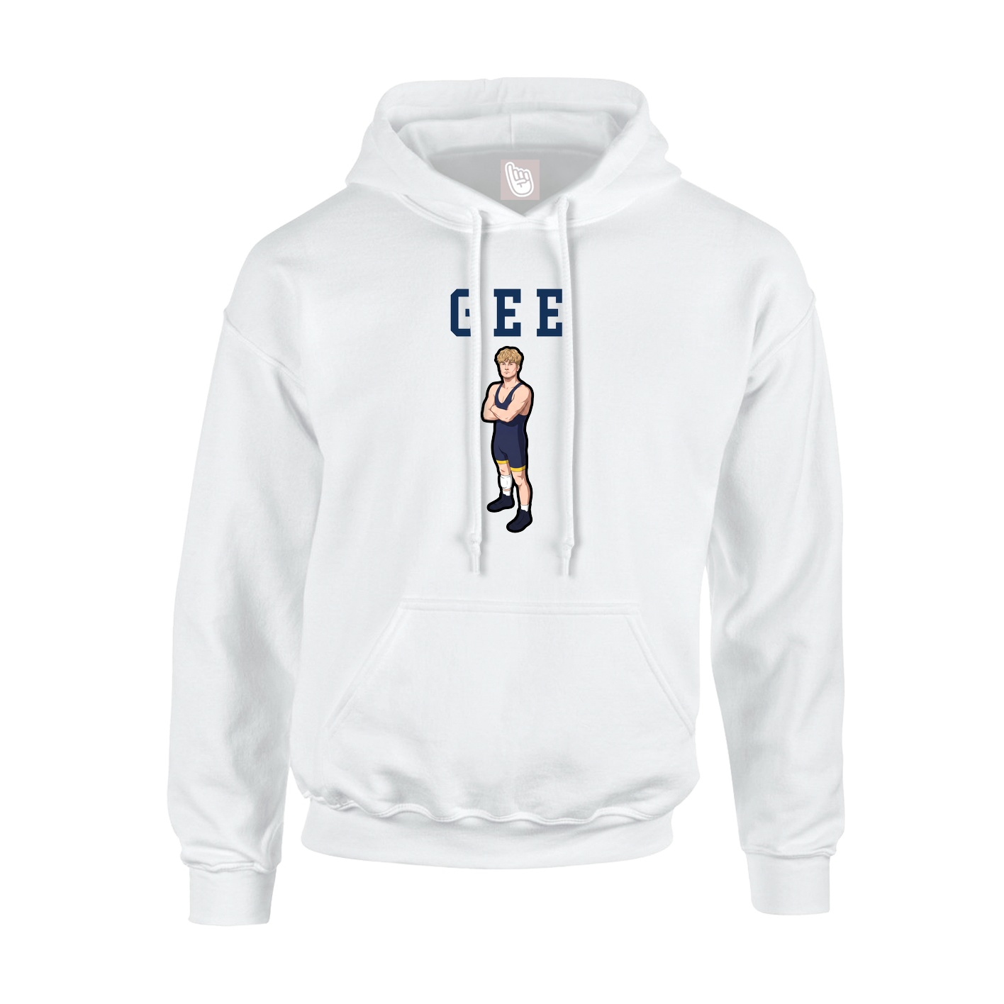 Youth Hoodie — Shirsey in White