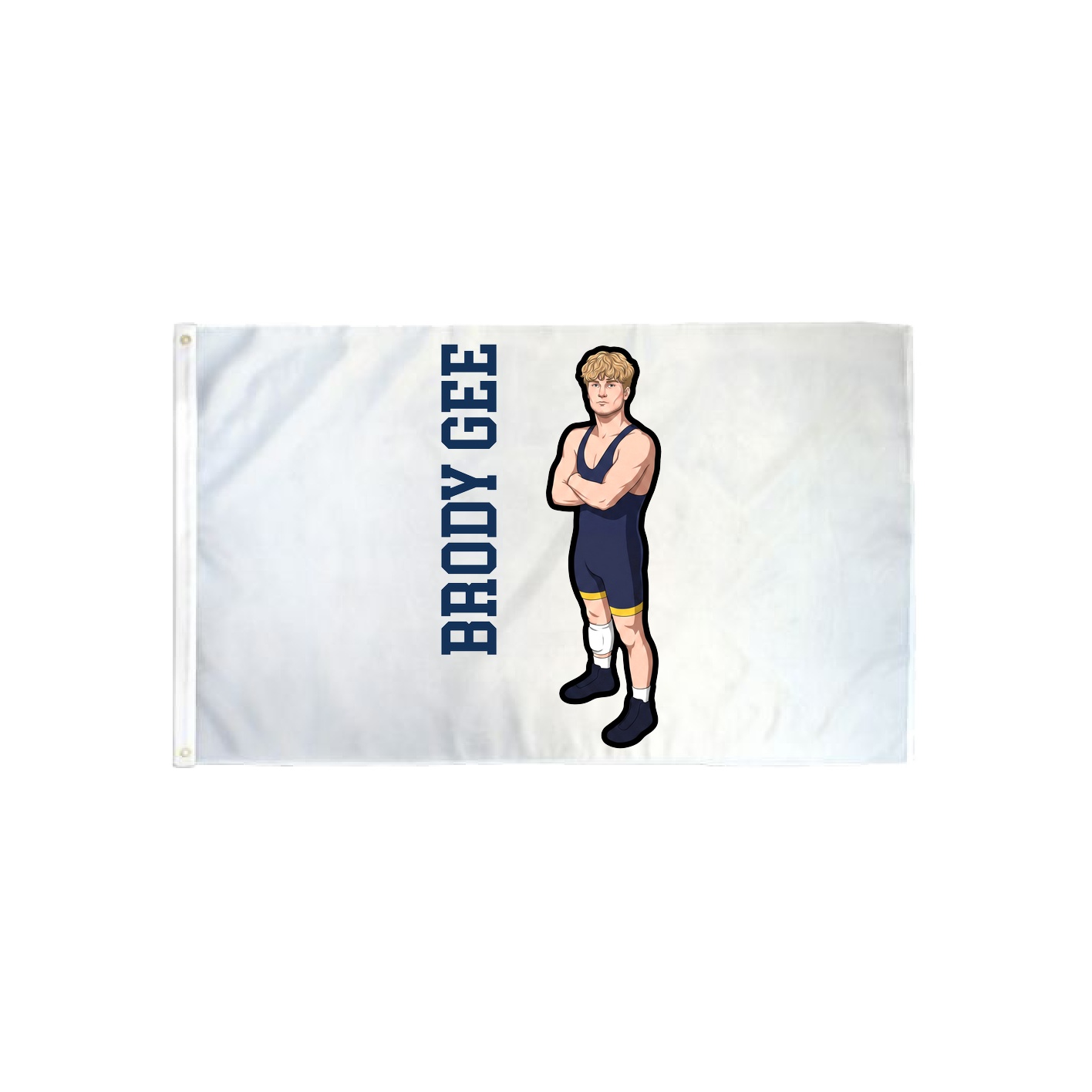 3x5 Flag — Name Vertical in Classic
