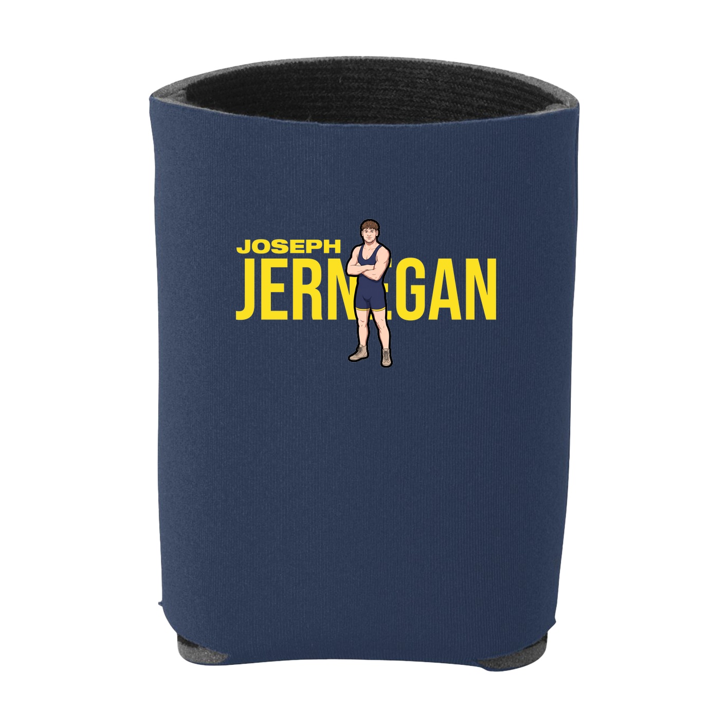 Can Holder — Player Name in Navy