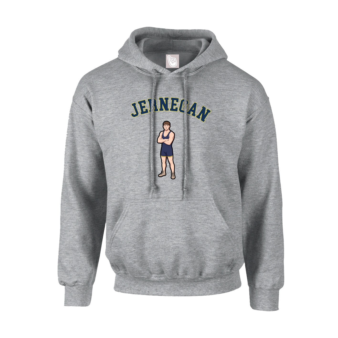 Youth Hoodie — Shirsey Arch in Grey