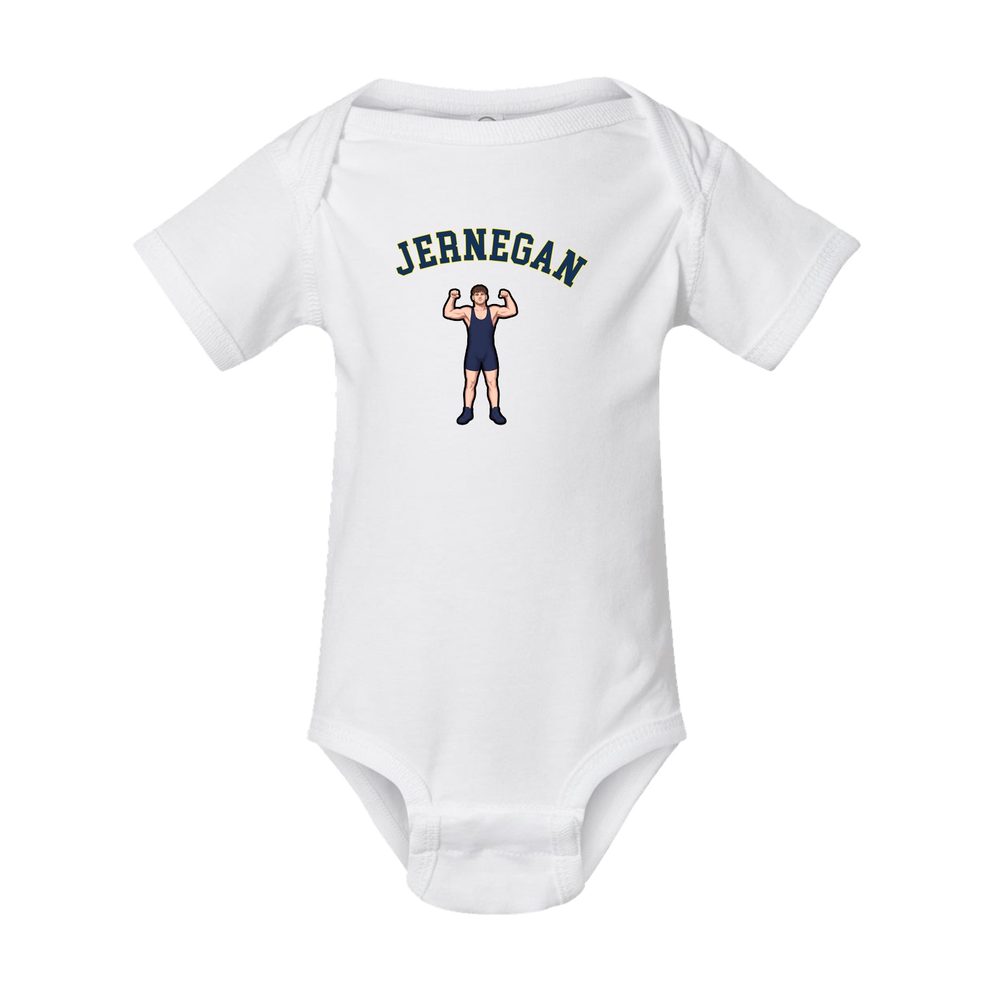 Baby Onesie — Shirsey Arch in White