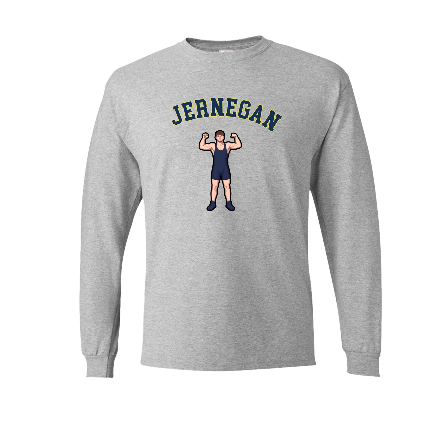 Long Sleeve Tee — Shirsey Arch in Grey