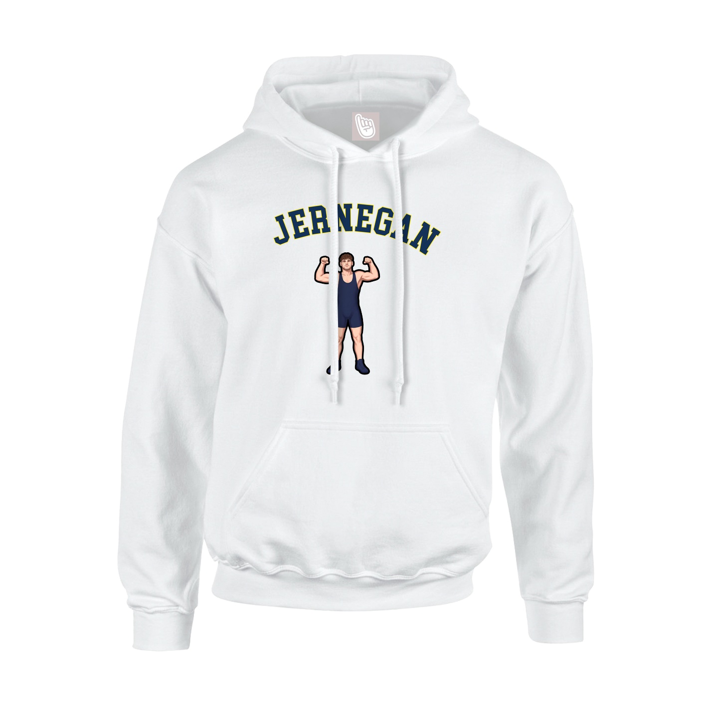 Hoodie — Shirsey Arch in White