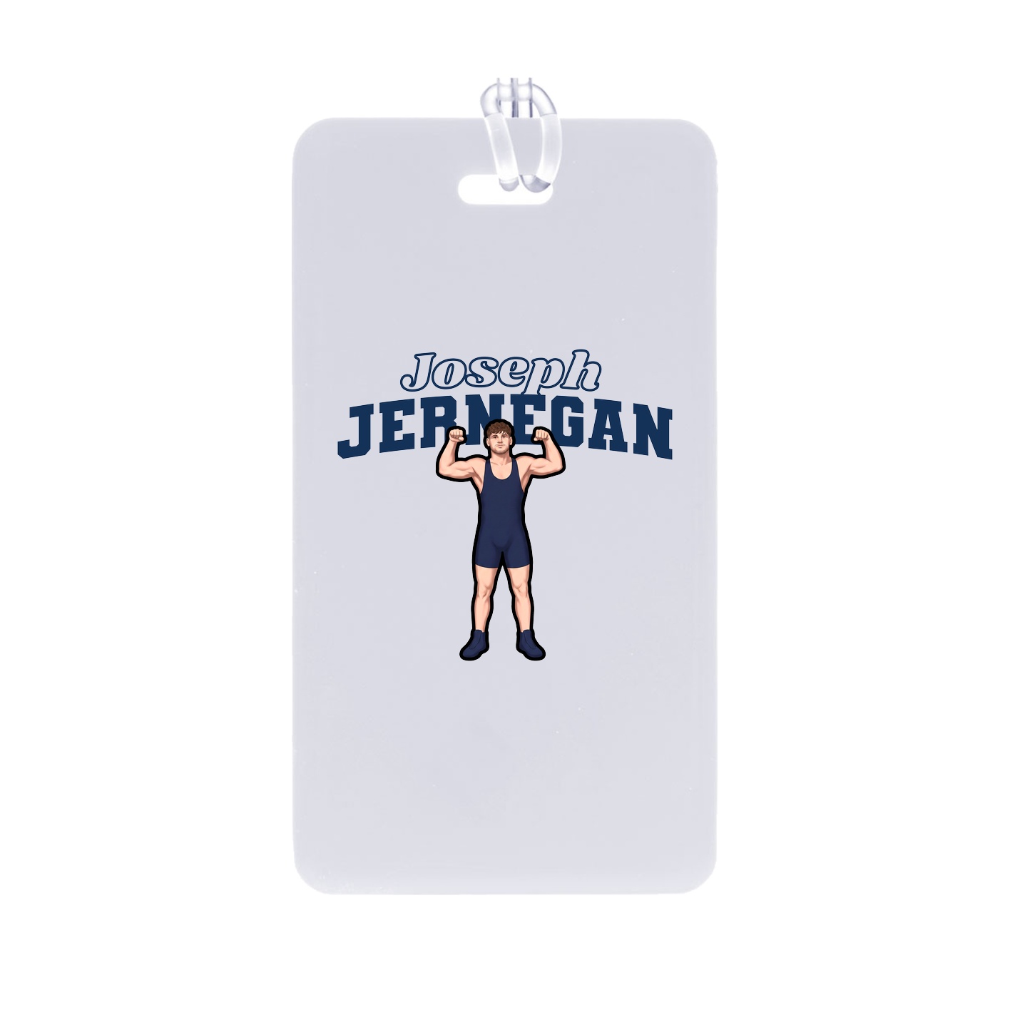 Bag Tag — Name Arch in Classic
