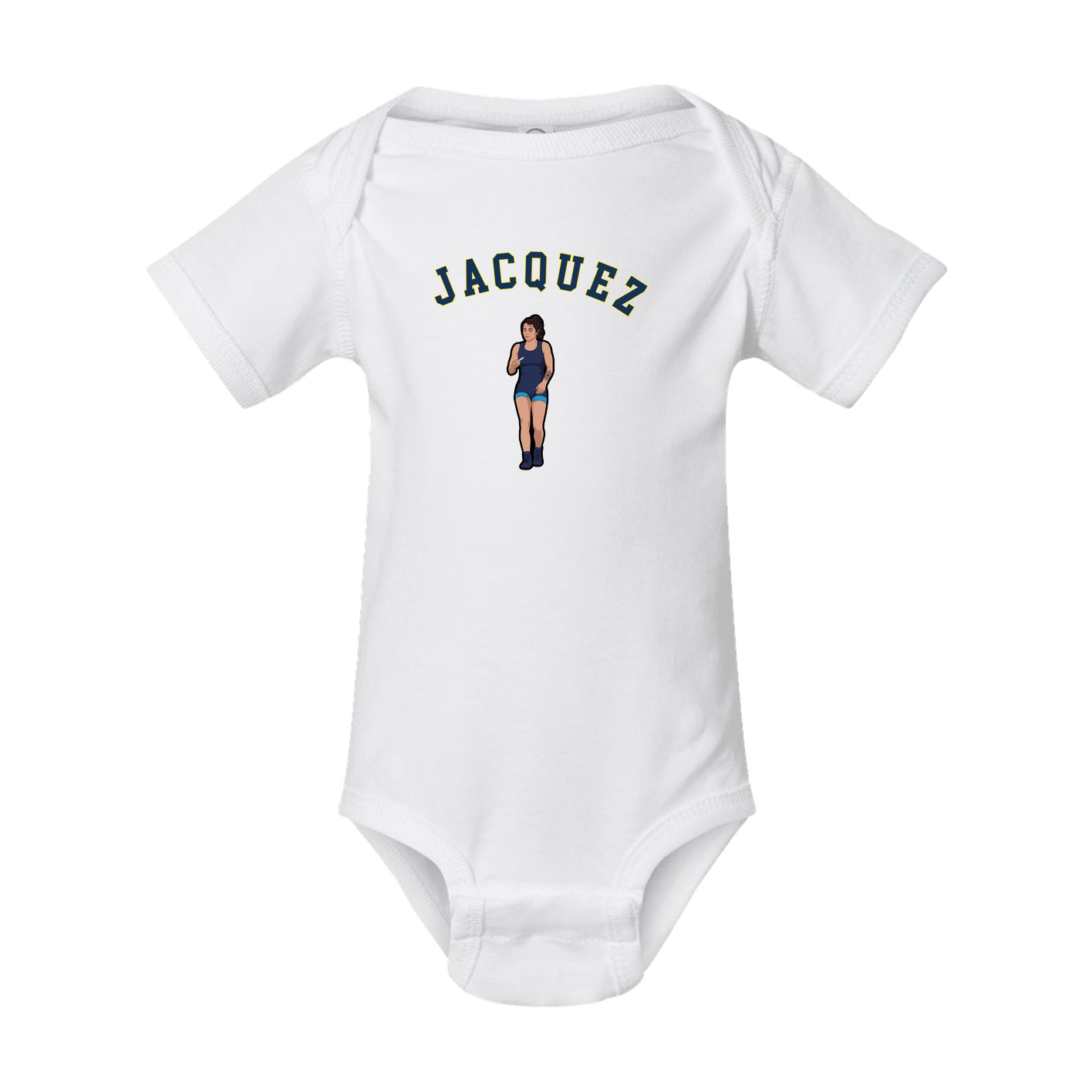 Baby Onesie — Shirsey Arch in White
