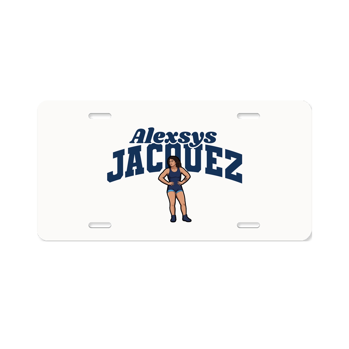 License Plate — Signature Arch in Classic