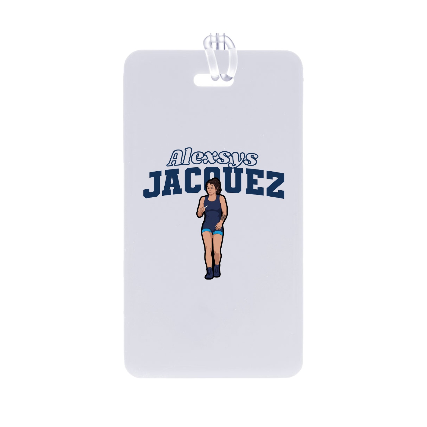 Bag Tag — Name Arch in Classic