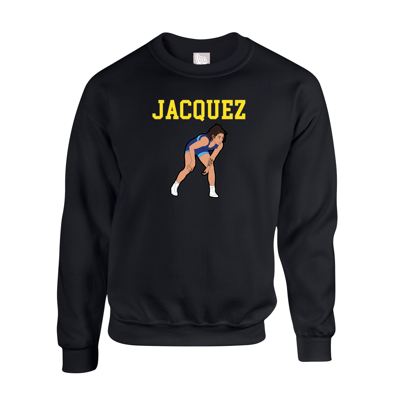 Fleece Crew — Shirsey in Black