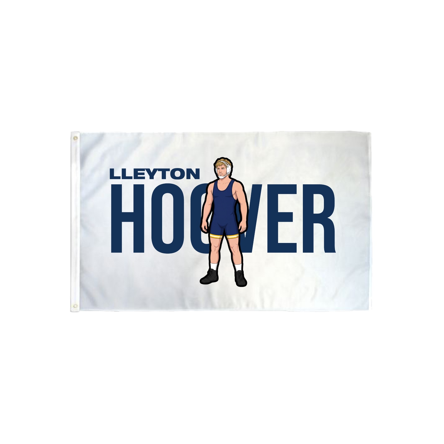 3x5 Flag — Player Name in Classic
