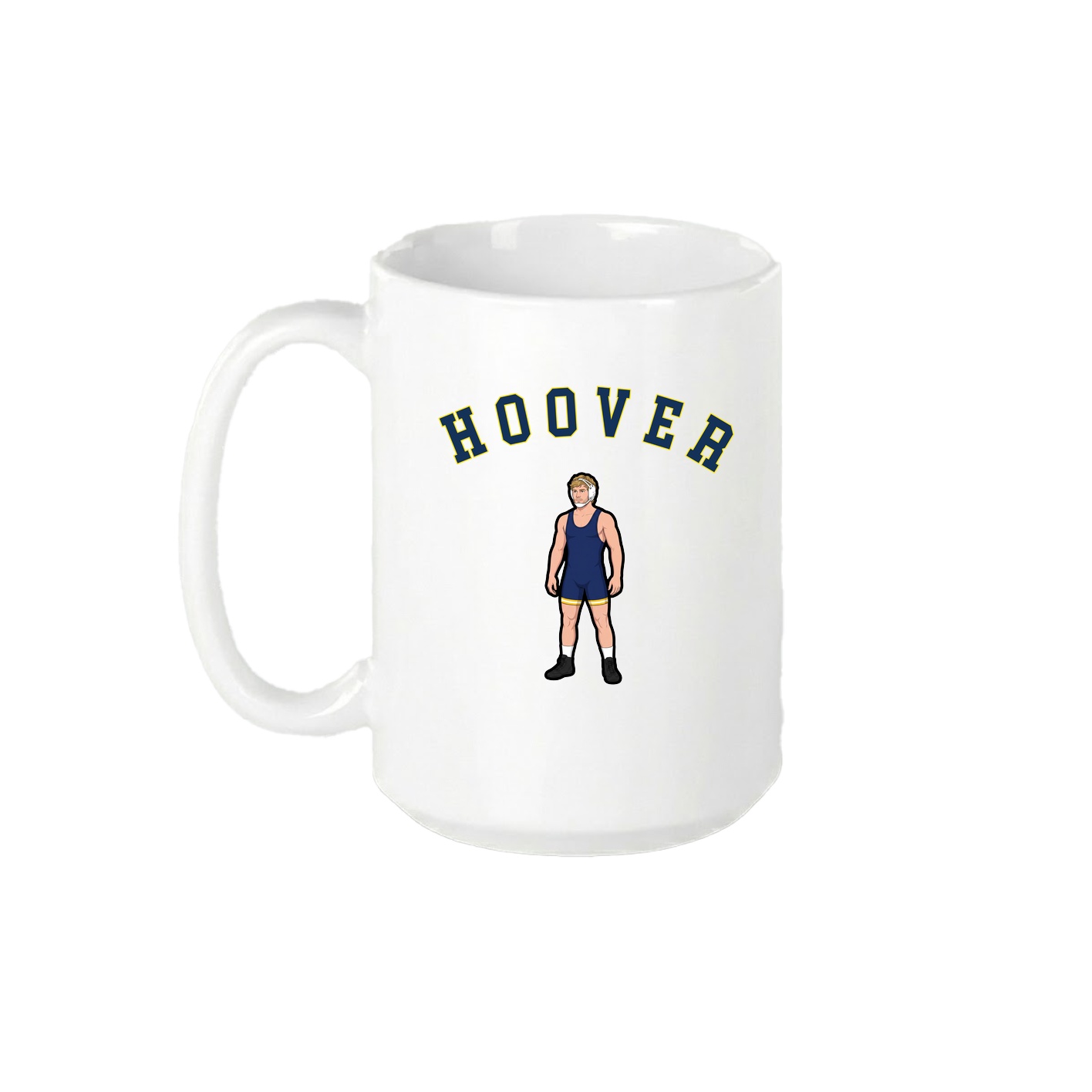 15oz Coffee Mug — Shirsey Arch in White