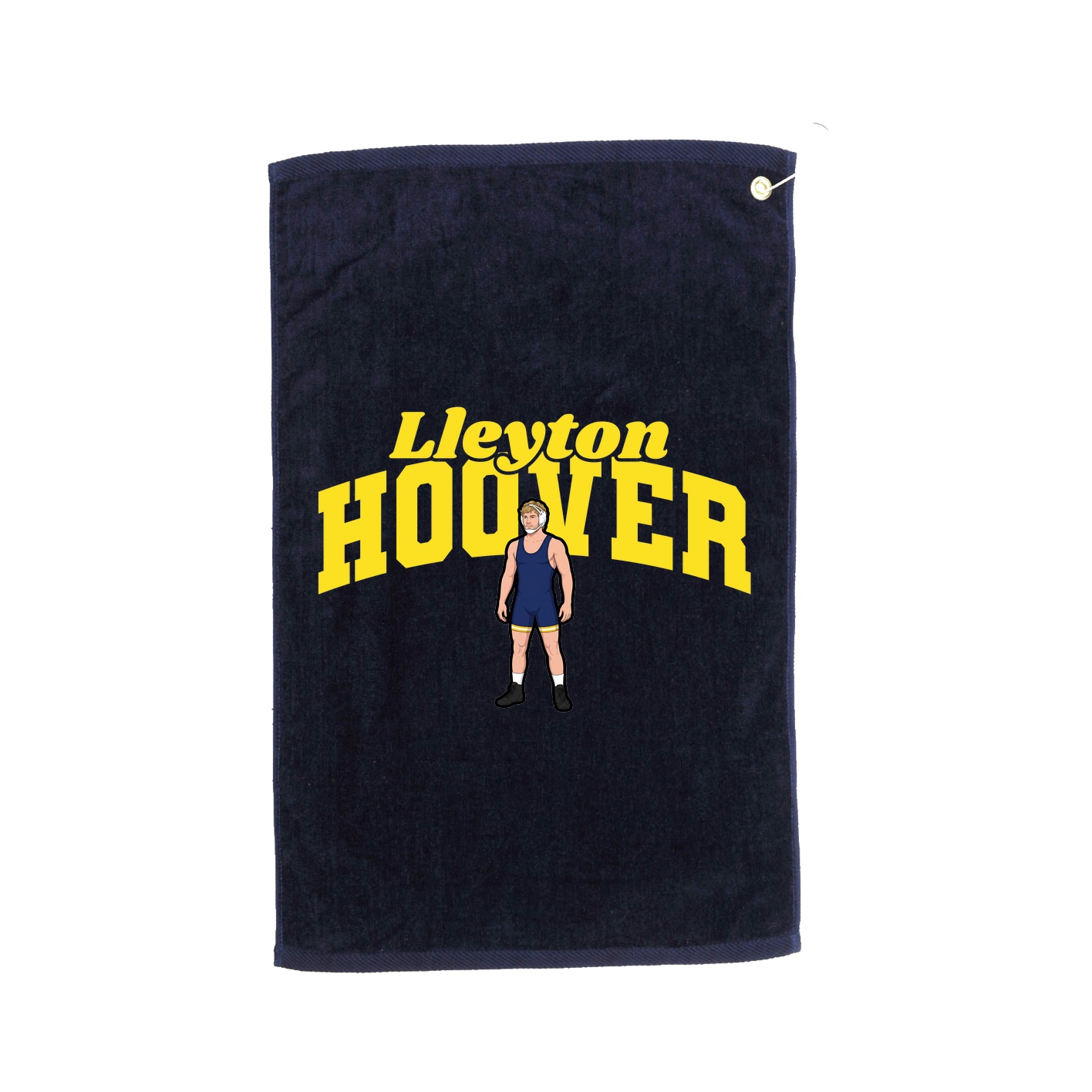 Golf Towel — Signature Arch in Navy