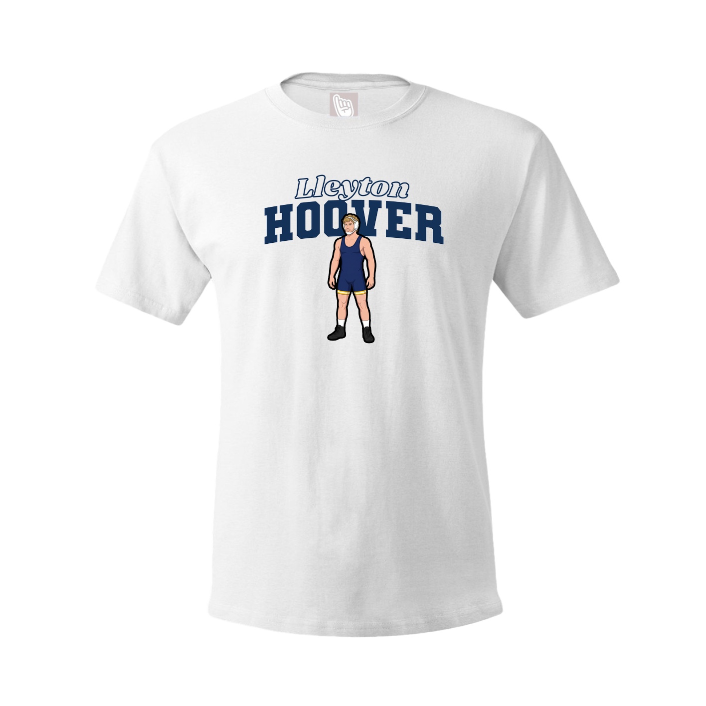 Tee — Name Arch in White