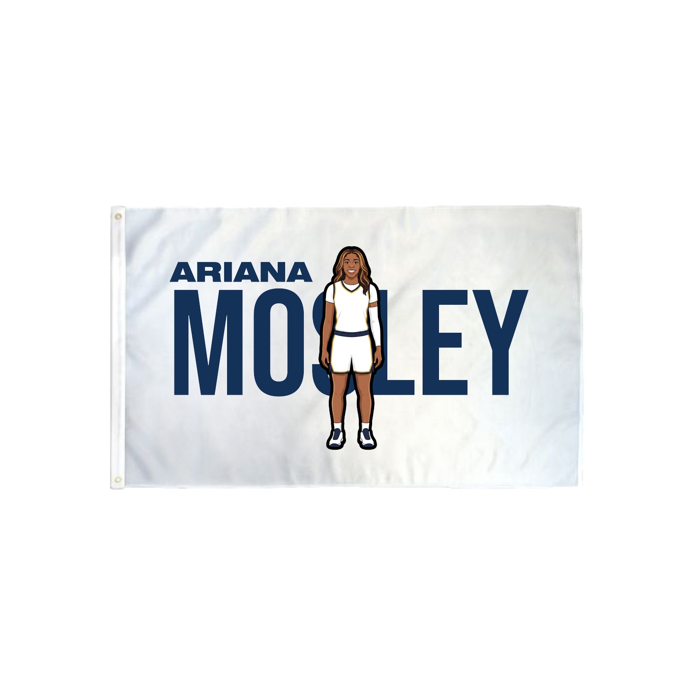 3x5 Flag — Player Name in Classic