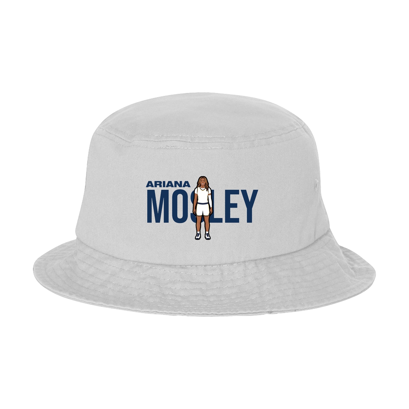 Bucket Cap — Player Name in White
