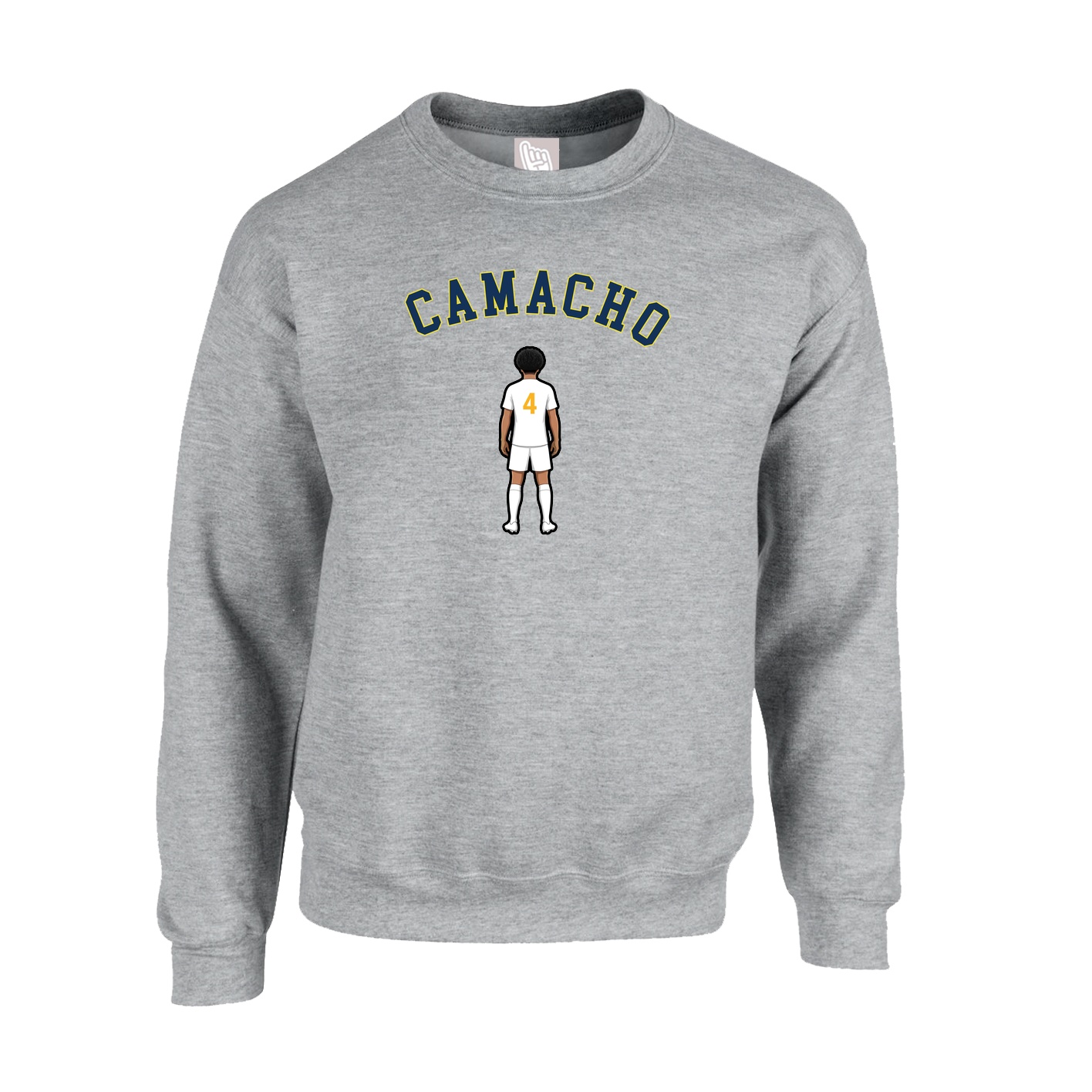 Fleece Crew — Shirsey Arch in Grey