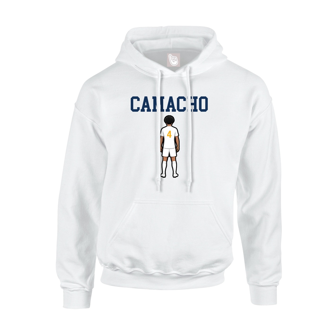 Hoodie — Shirsey in White