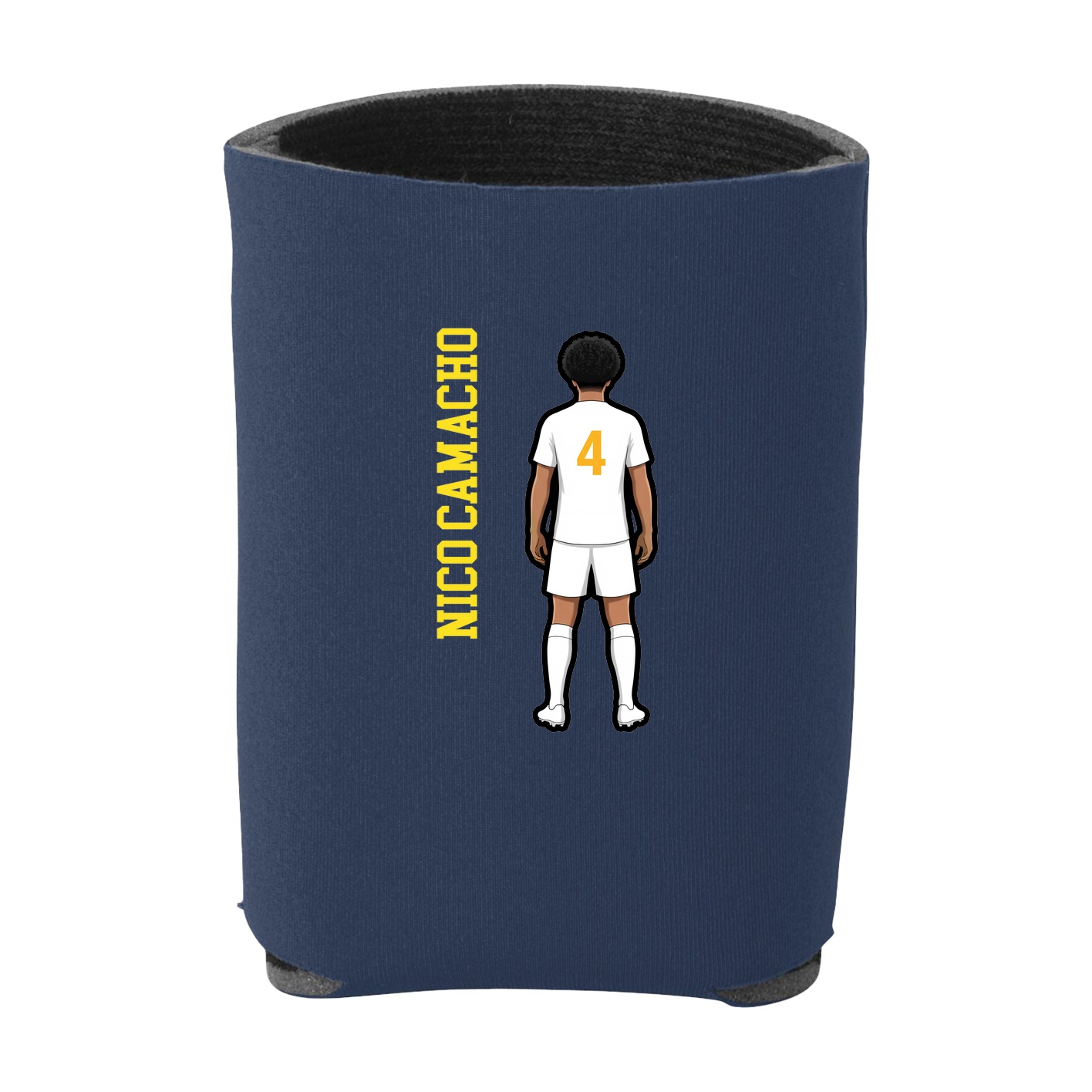 Can Holder — Name Vertical in Navy