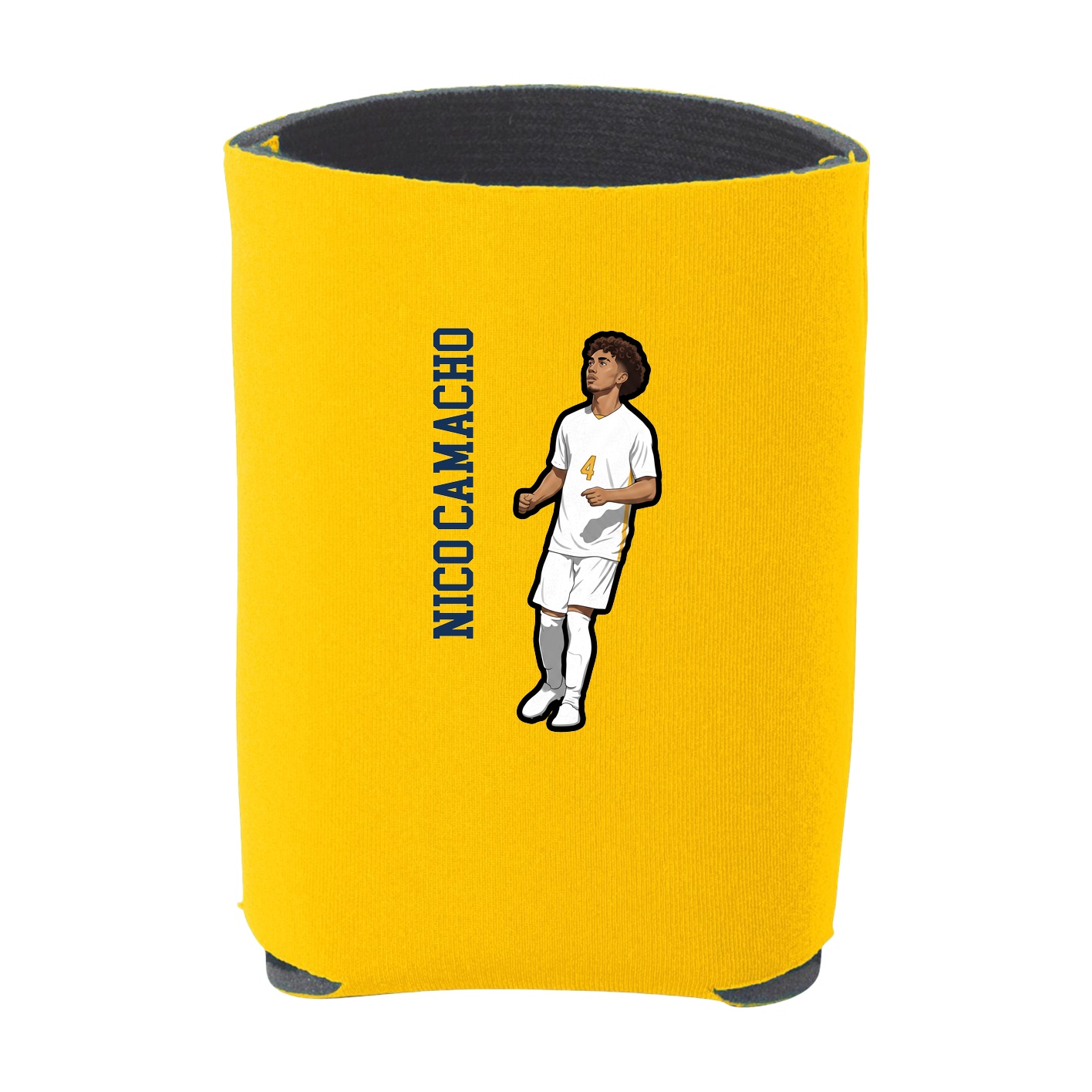 Can Holder — Name Vertical in Yellow