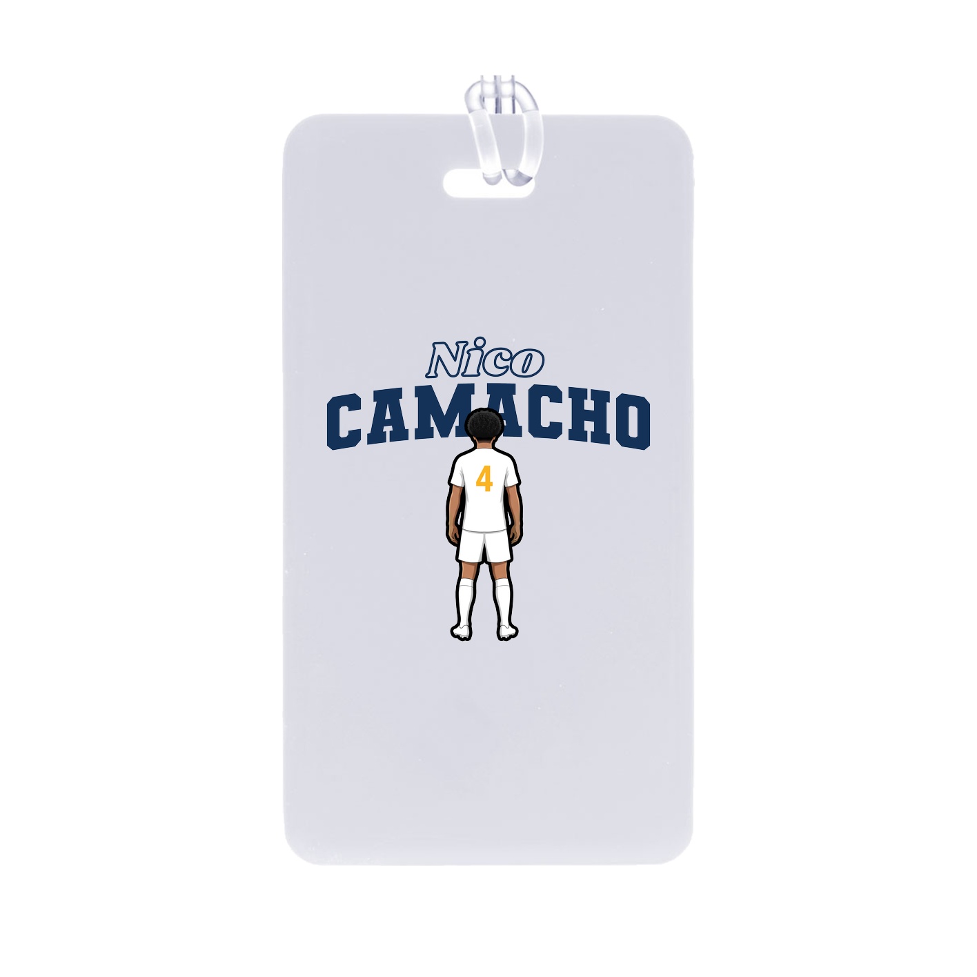 Bag Tag — Name Arch in Classic