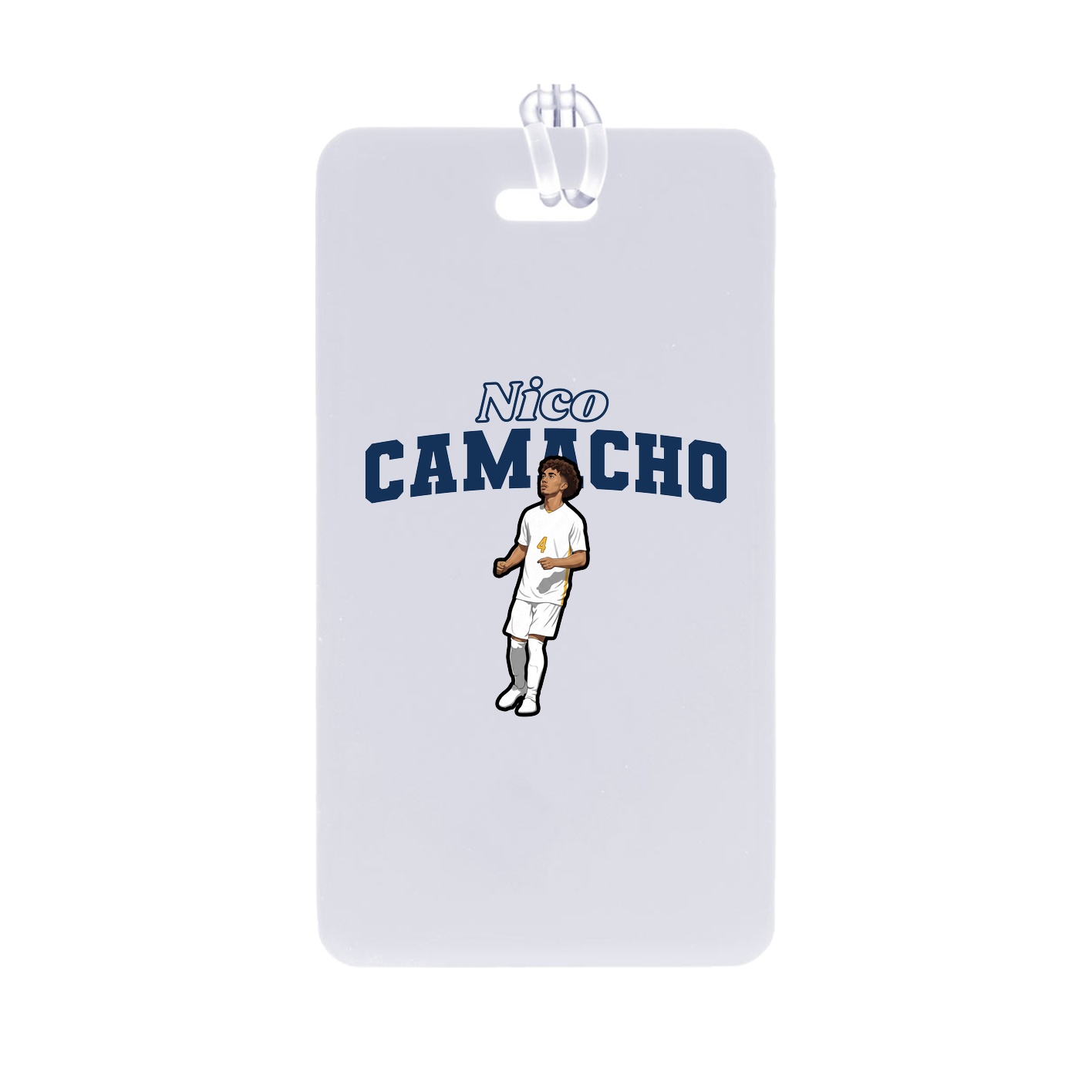 Bag Tag — Name Arch in Classic